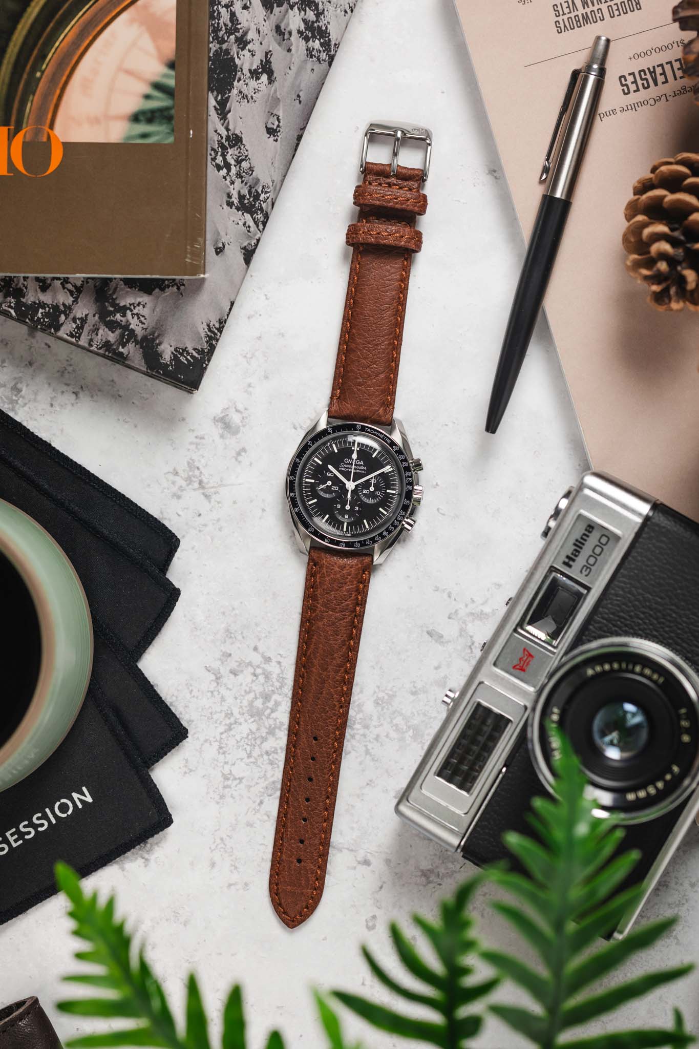 Morellato TINTORETTO Watch Strap in GOLD BROWN - Image 9