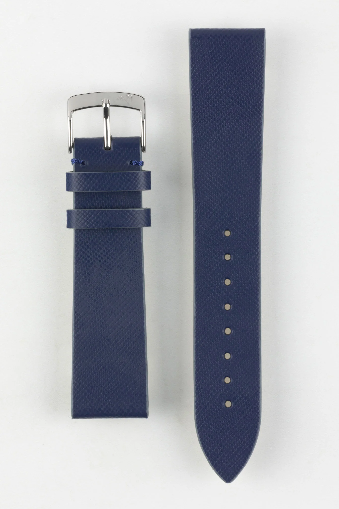 Morellato ZANTE Recycled Leather-Fibre Watch Strap in BLUE - Image 8