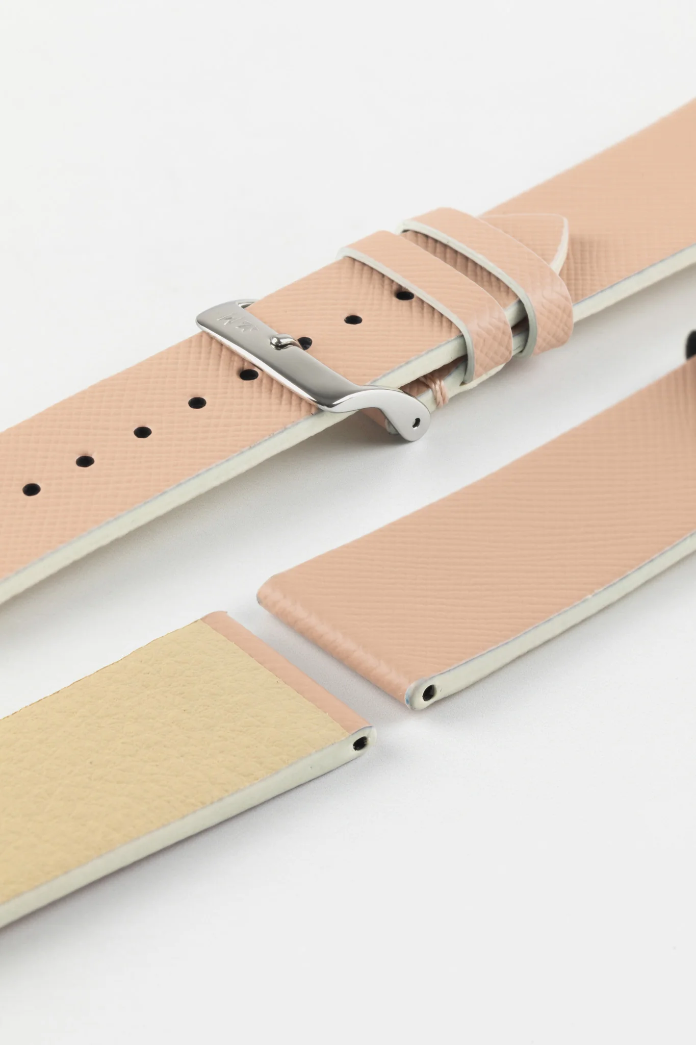 Morellato ZANTE Recycled Leather-Fibre Watch Strap in ROSE - Image 7