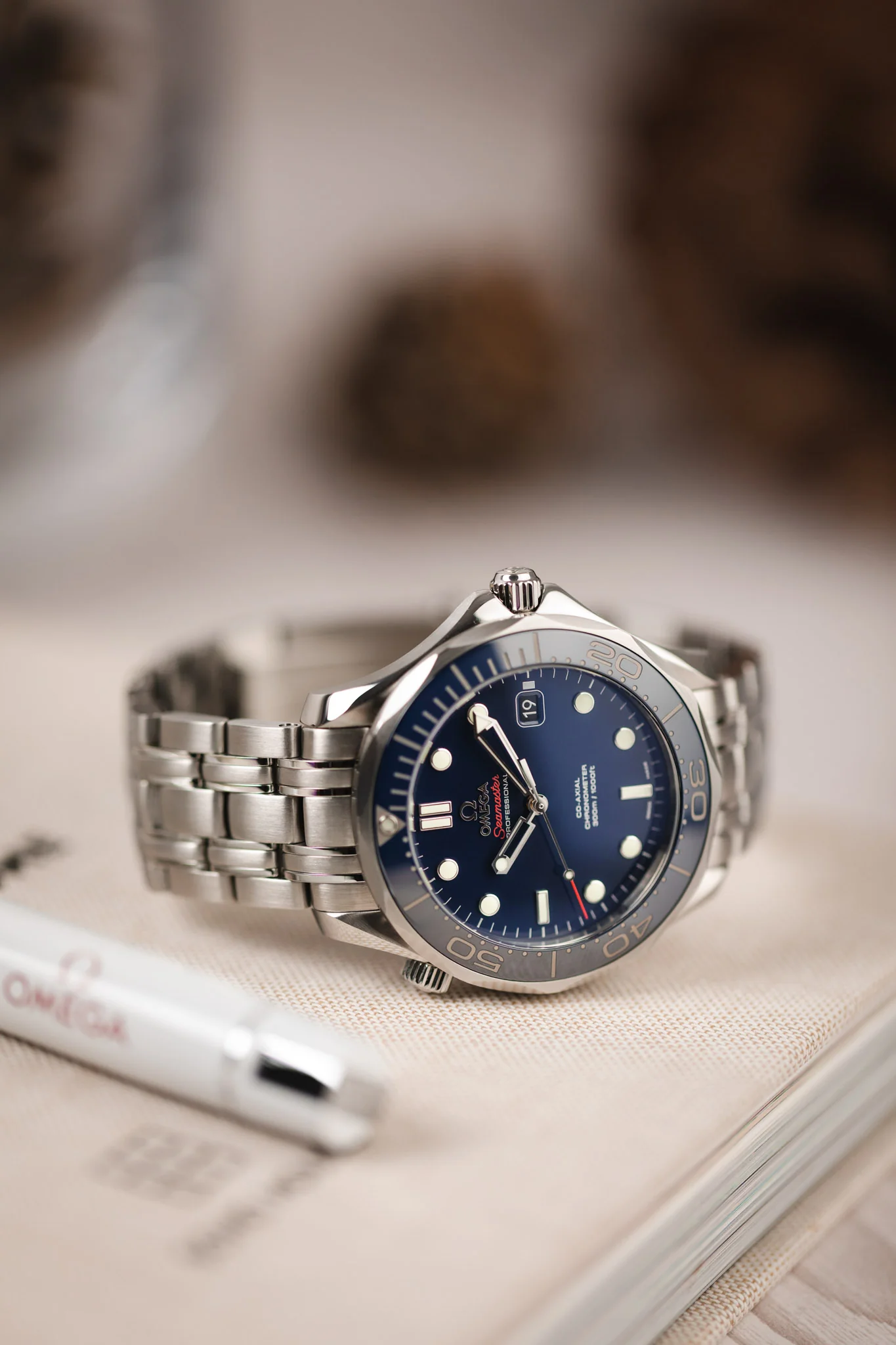 OMEGA 212.30.41.20.03.001 Seamaster No-Wave 41mm Automatic Watch - Blue Dial - Image 4
