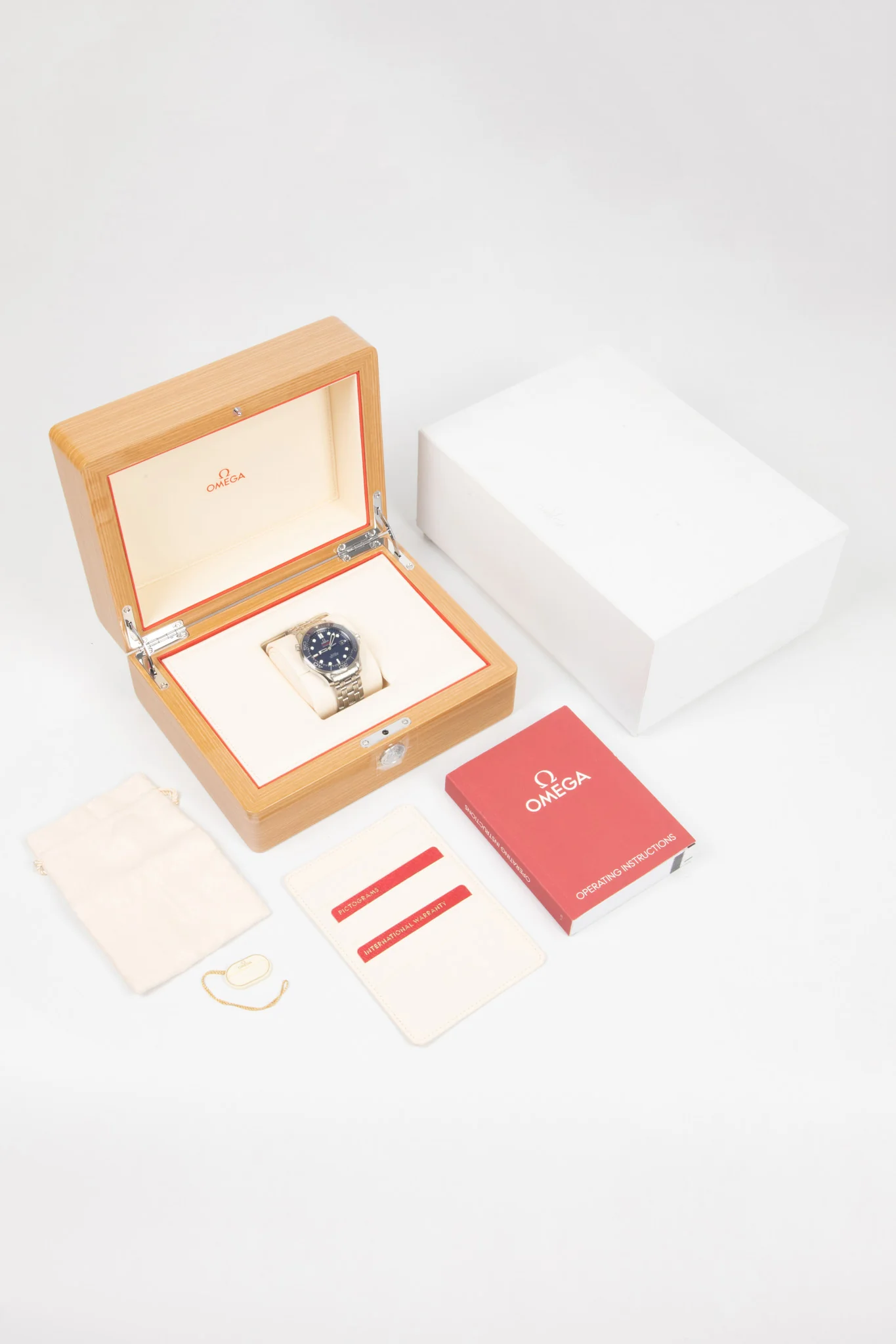 OMEGA 212.30.41.20.03.001 Seamaster No-Wave 41mm Automatic Watch - Blue Dial - Image 8
