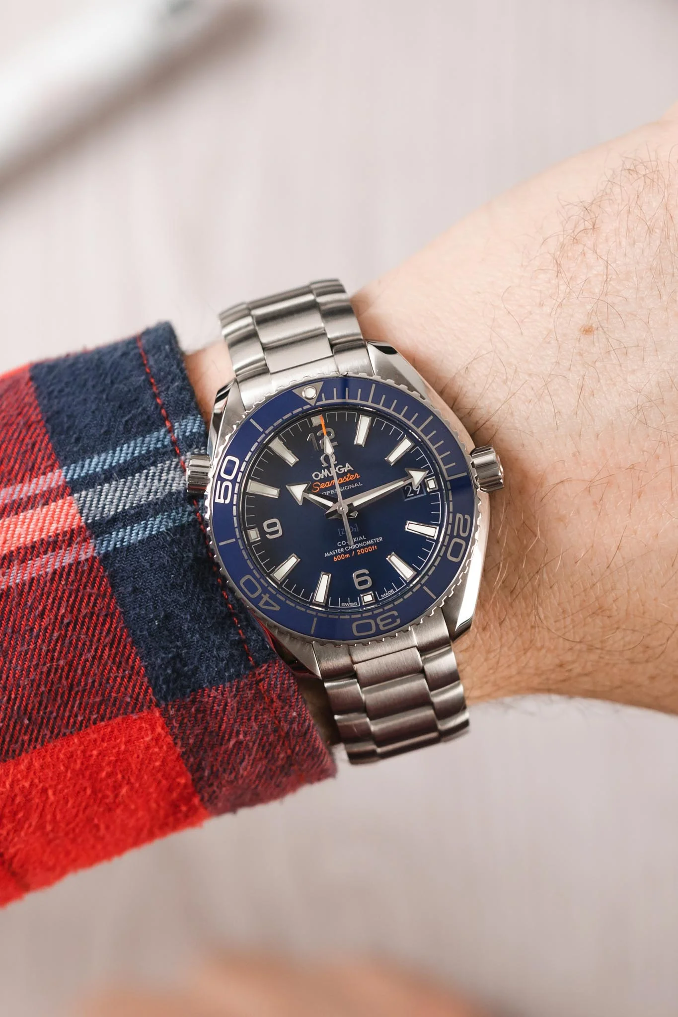 OMEGA Seamaster Planet Ocean 39.5mm - Blue - Image 2