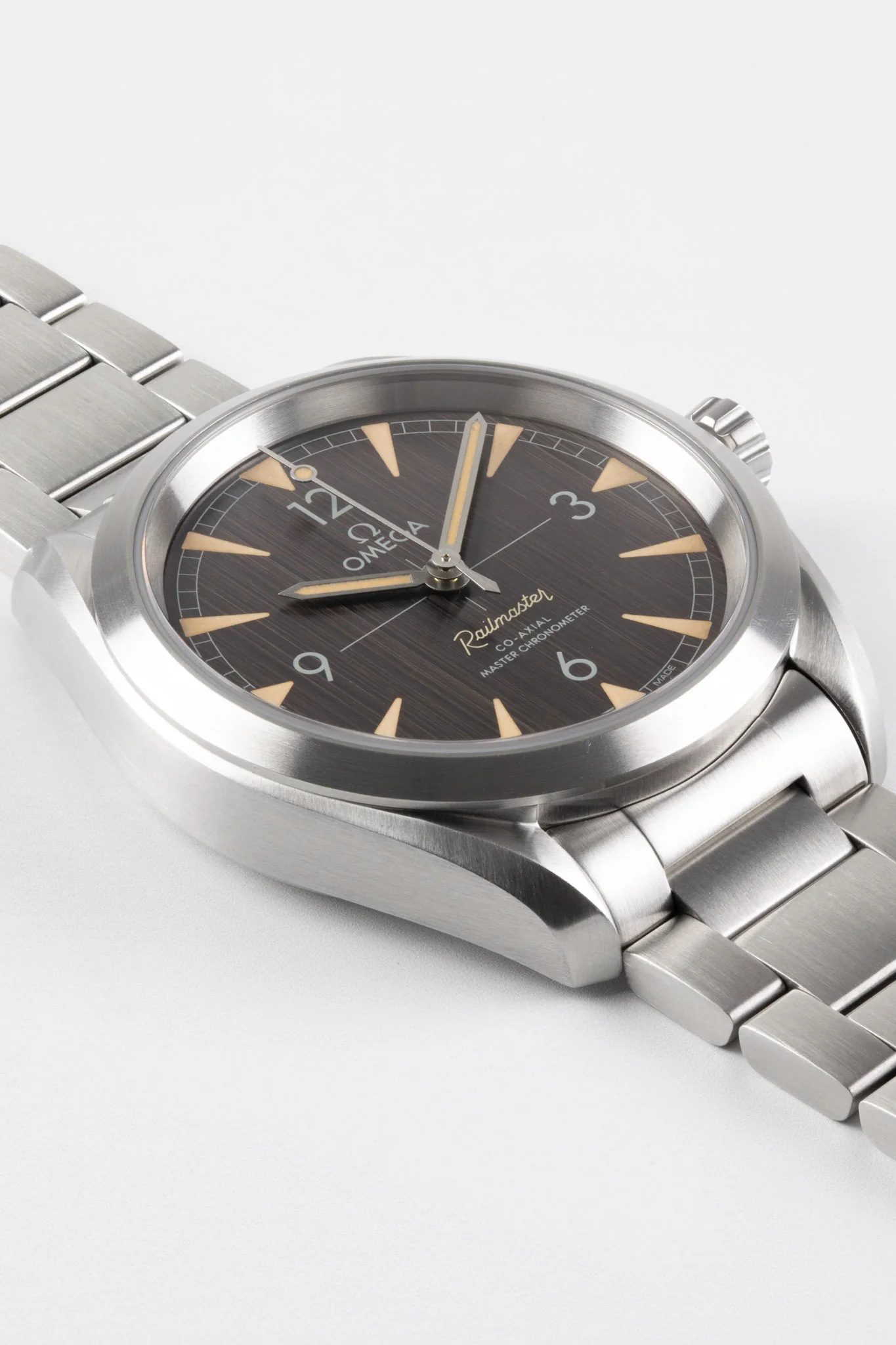 OMEGA 220.10.40.20.01.001 Seamaster Railmaster 40mm Co-Axial Master Chronometer - Brushed Black Dial - Image 3