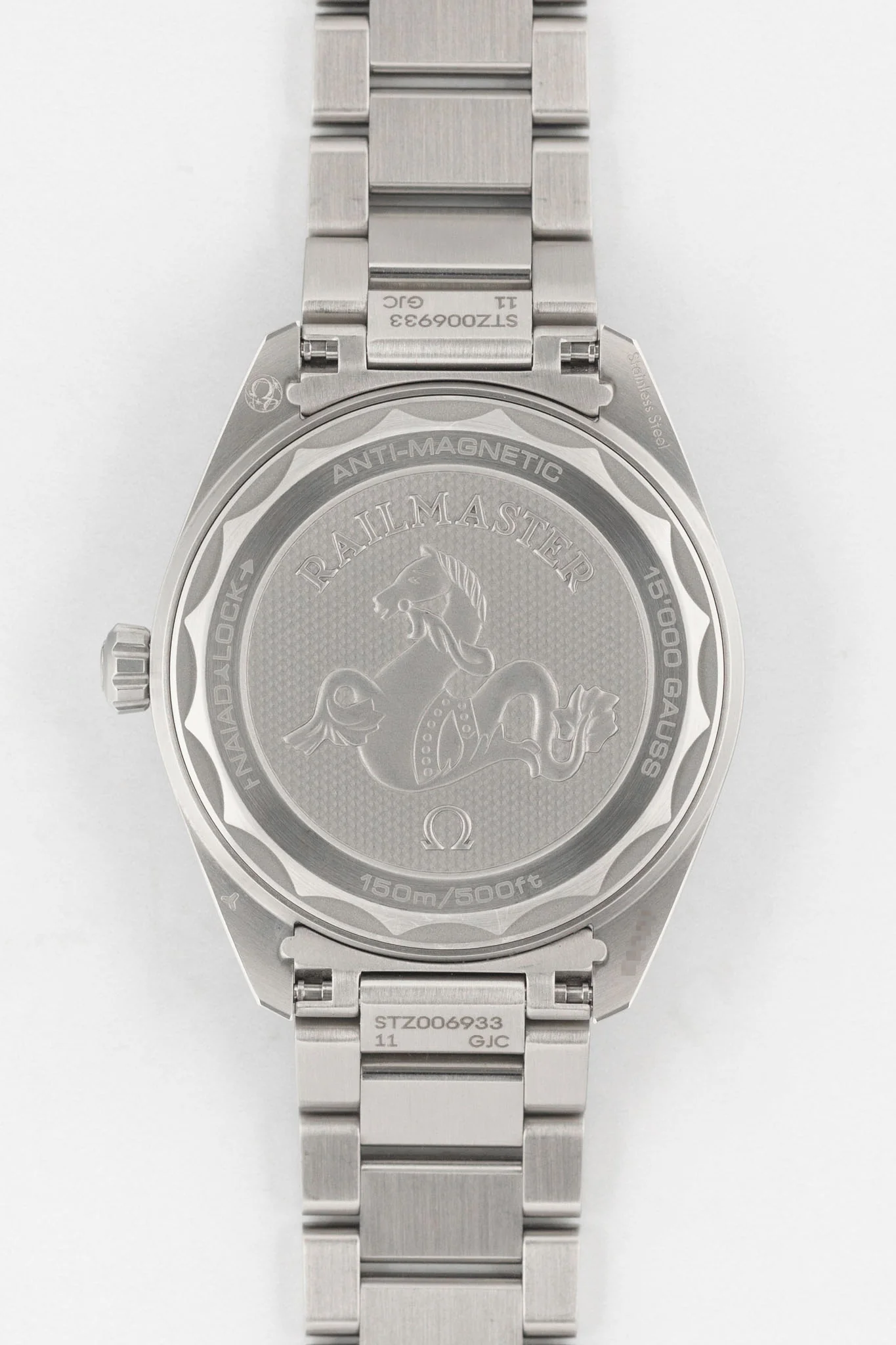 OMEGA Railmaster 40mm Watch - Denim Blue Dial - Image 7