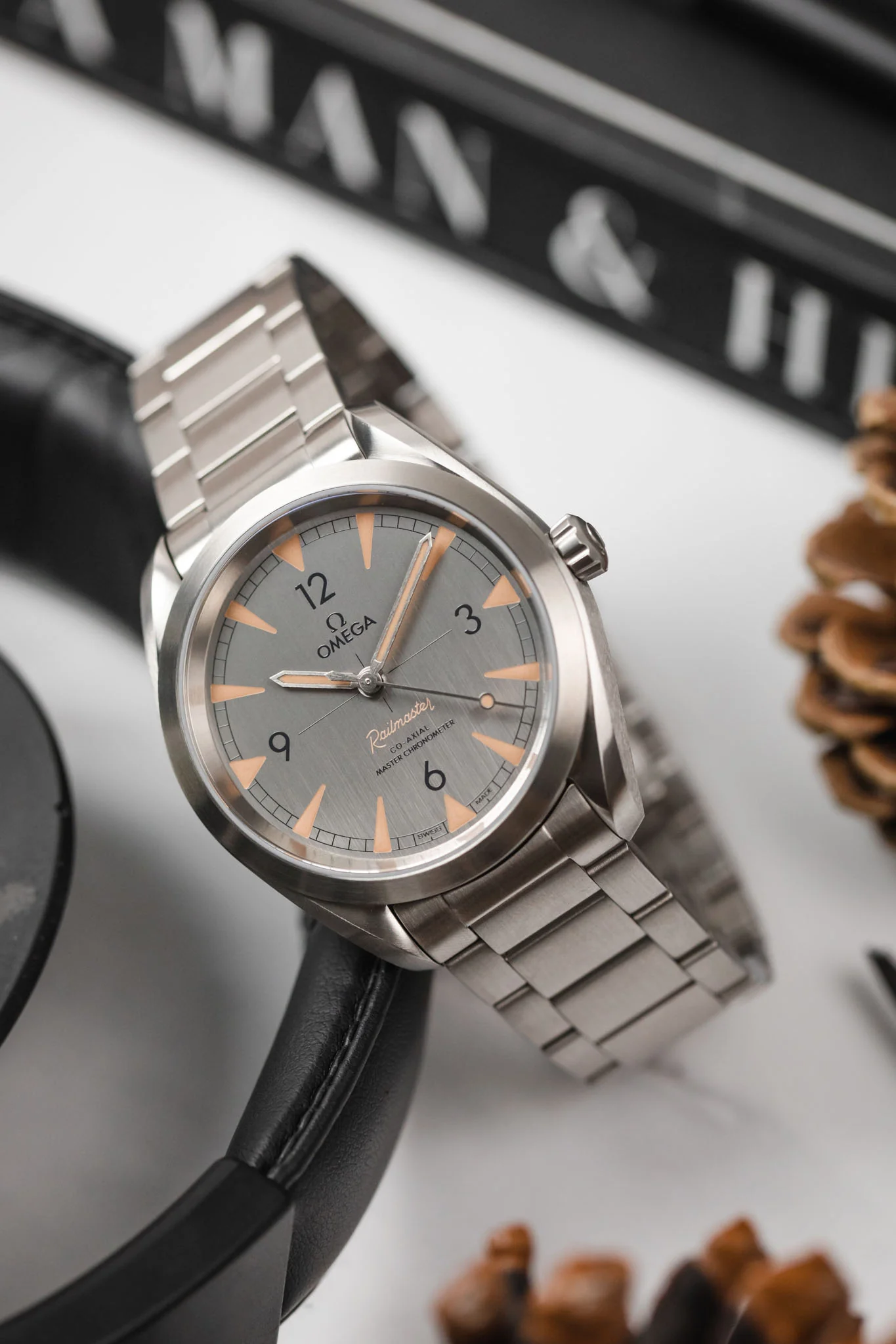 OMEGA Railmaster 40mm - Grey - Image 4