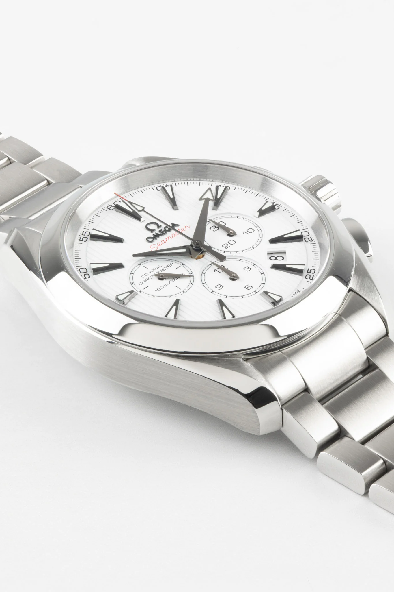 OMEGA 231.10.44.50.04.001 Seamaster Aqua Terra 44mm Automatic Chronograph - White Dial - Image 3