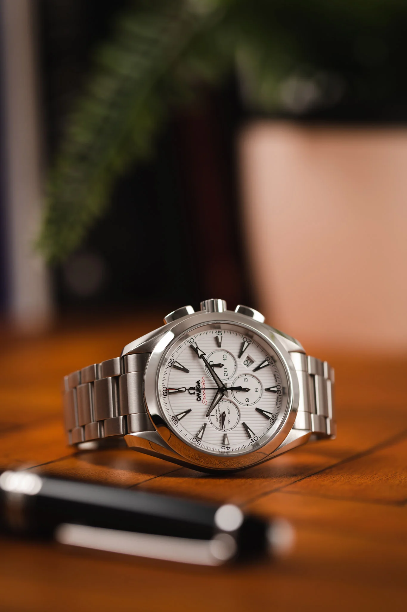 OMEGA 231.10.44.50.04.001 Seamaster Aqua Terra 44mm Automatic Chronograph - White Dial - Image 4