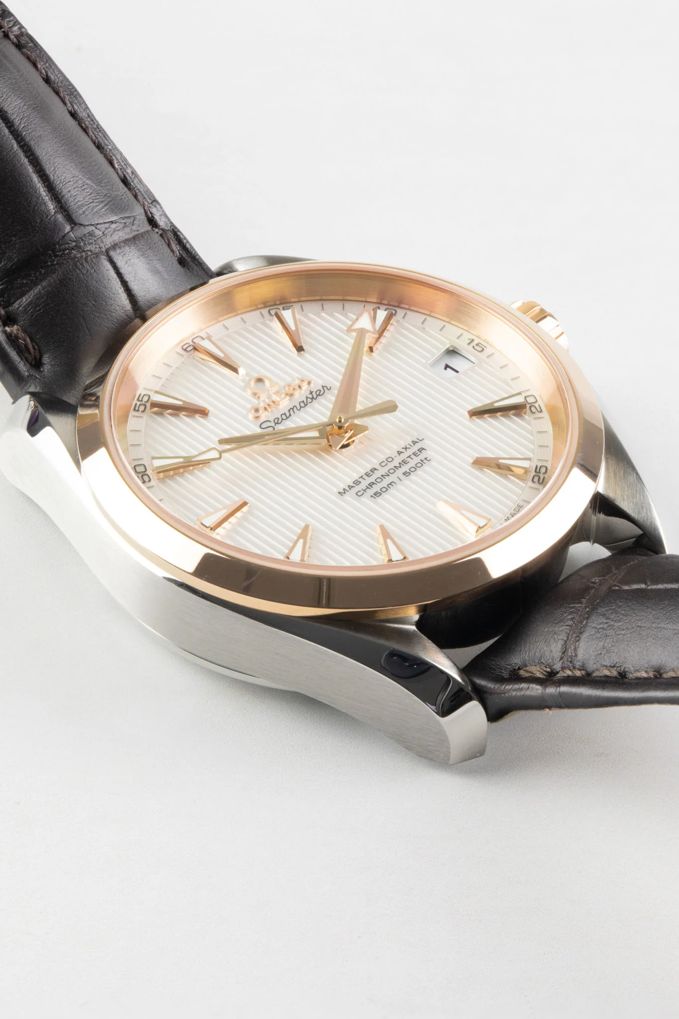 OMEGA Seamaster Aqua Terra 38.5mm - Rose Gold - Image 3