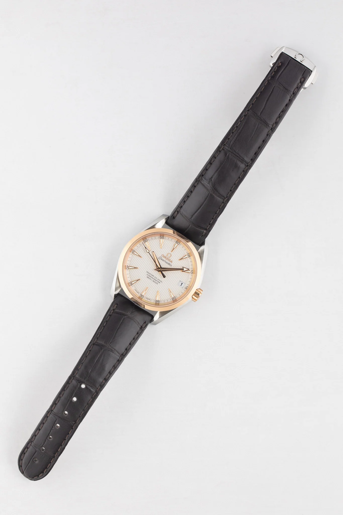 OMEGA Seamaster Aqua Terra 38.5mm - Rose Gold - Image 6