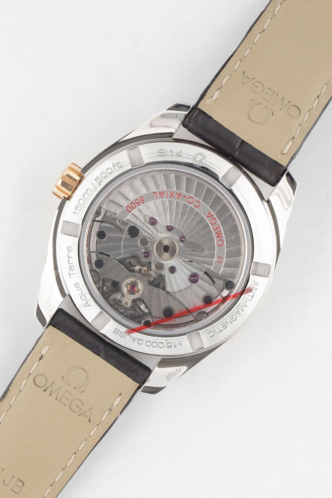 OMEGA Seamaster Aqua Terra 38.5mm - Rose Gold - Image 7