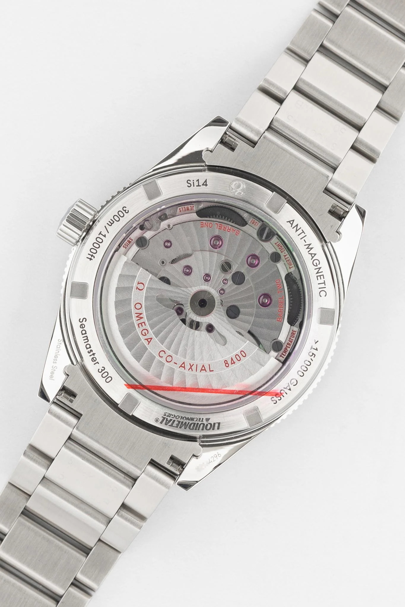OMEGA 233.30.41.21.01.001 Seamaster 300 Master Co-Axial Chronometer 41mm - Black Dial - Image 8