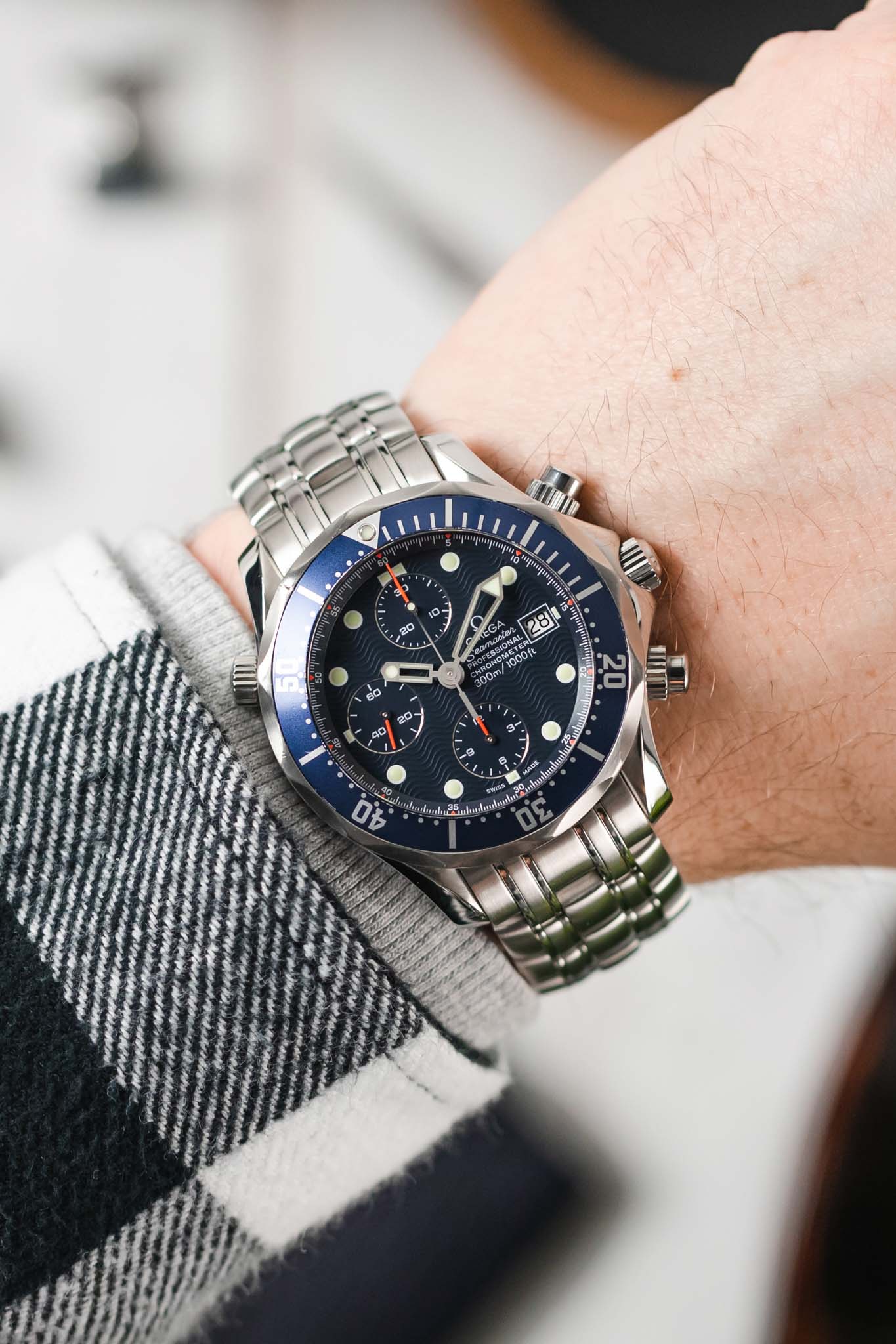 OMEGA Seamaster Chrono Diver 300m  - Blue - Image 2
