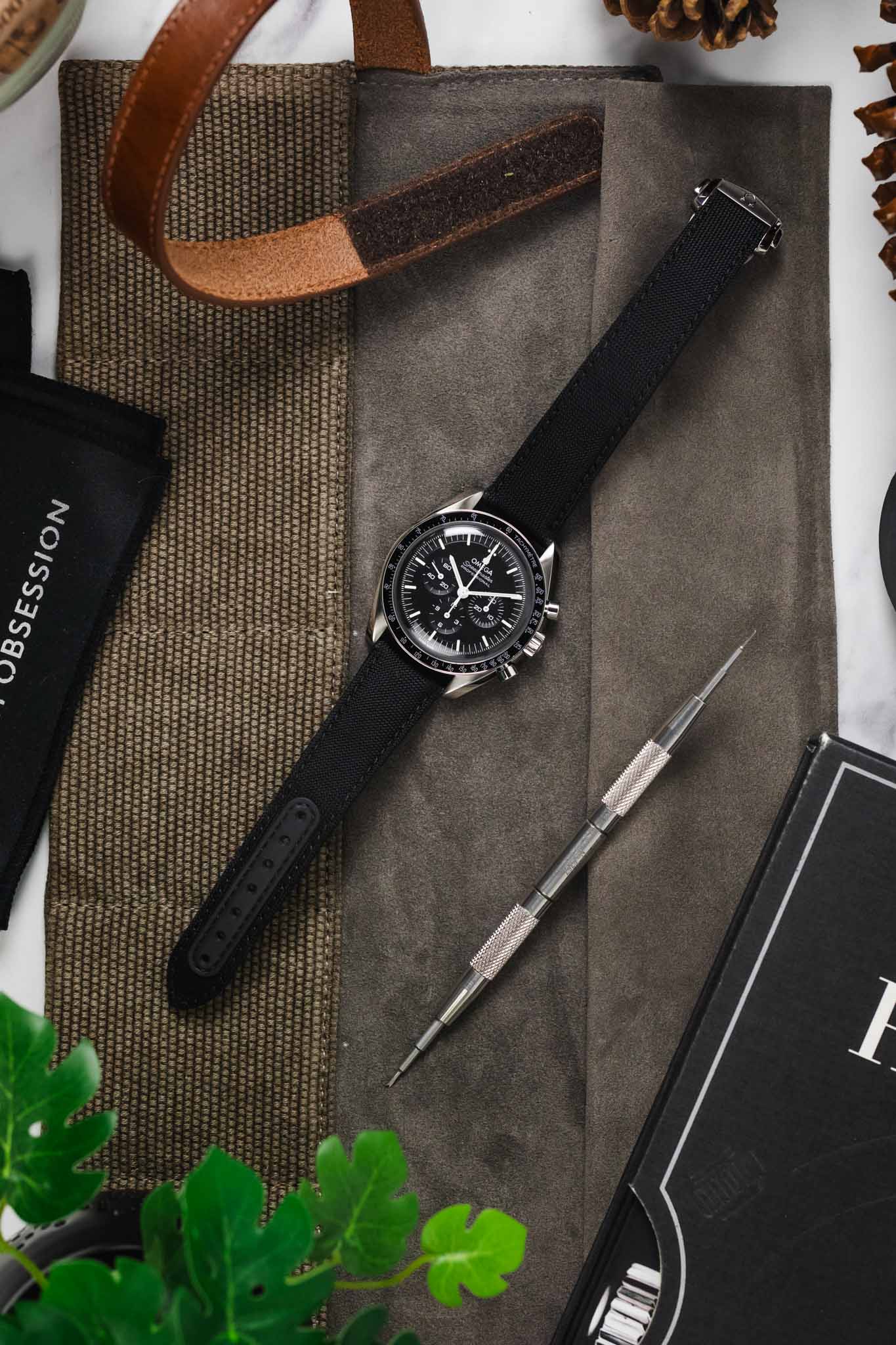OMEGA Speedmaster Professional Moonwatch 42mm - Black Hesalite Dial - Image 8