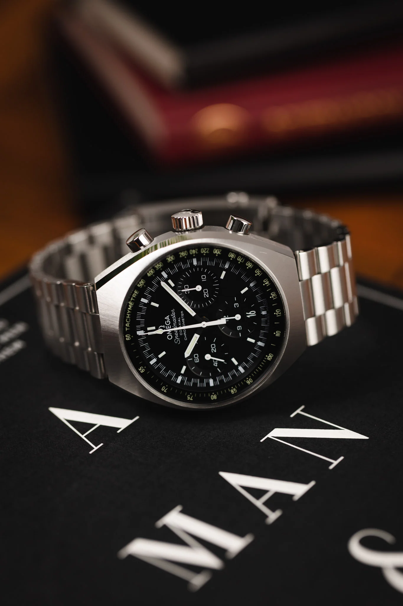OMEGA 327.10.43.50.01.001 Speedmaster Mark II 42.5mm Co-Axial Chronograph - Black Dial - Image 8