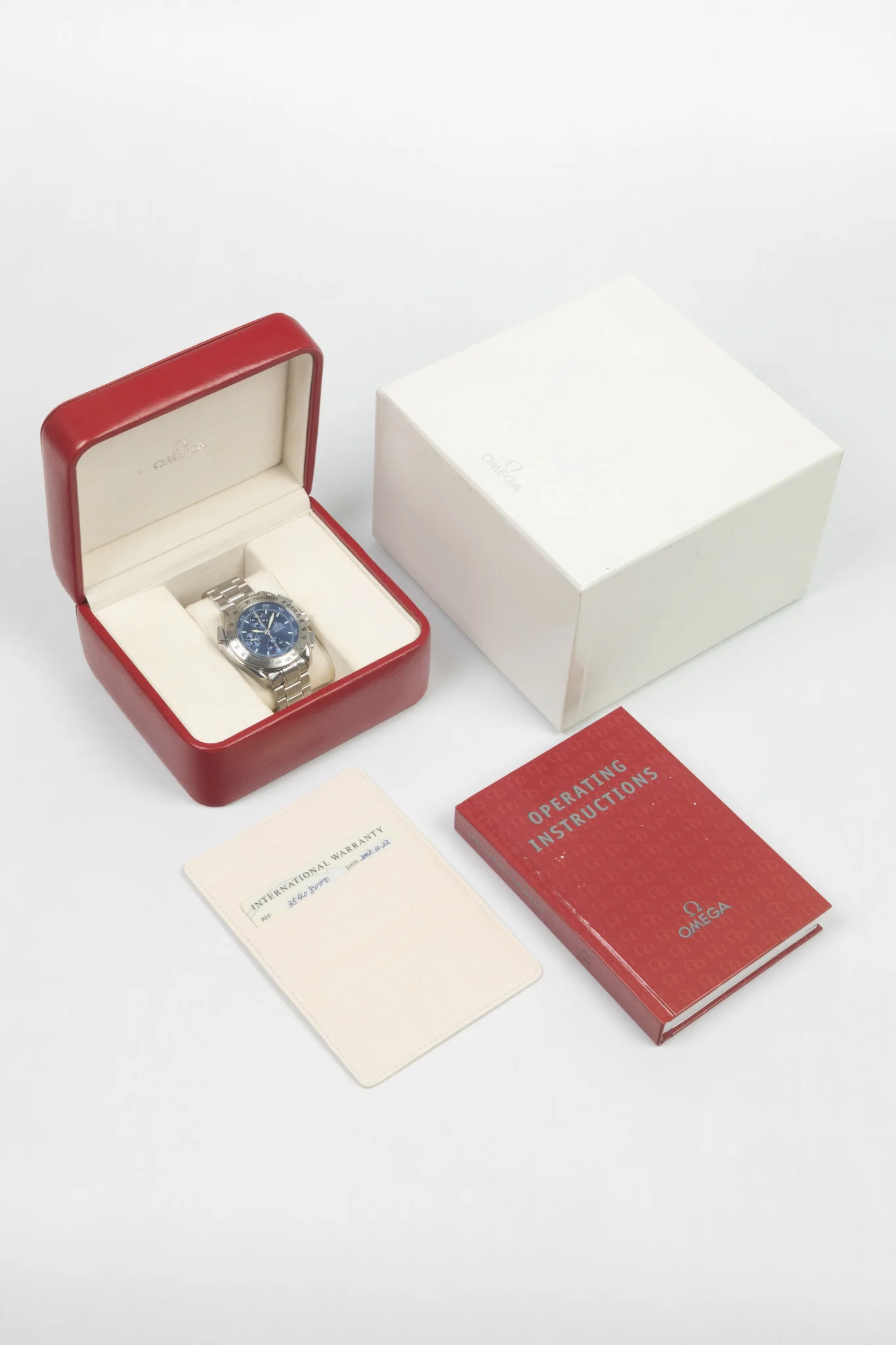 OMEGA Speedmaster Split-Seconds Chrono Blue Dial -  42.25mm - Image 9