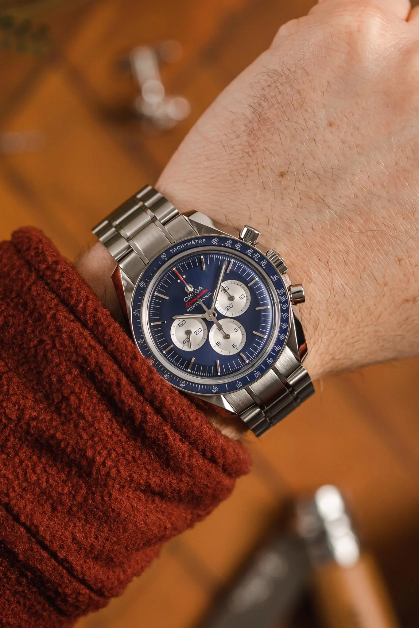 OMEGA Speedmaster Tokyo Olympics 2020  - Blue - Image 2