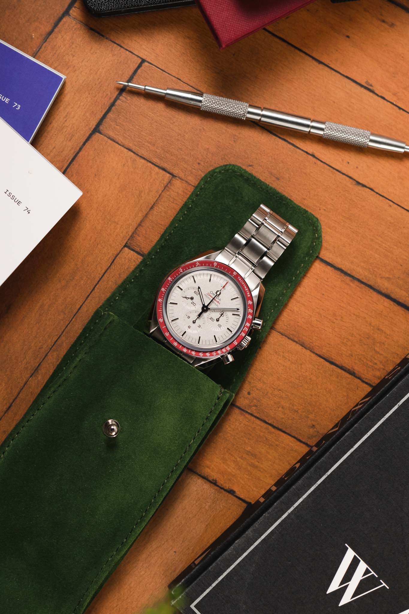 OMEGA Speedmaster Tokyo 2020 Rising Sun Watch - Image 4