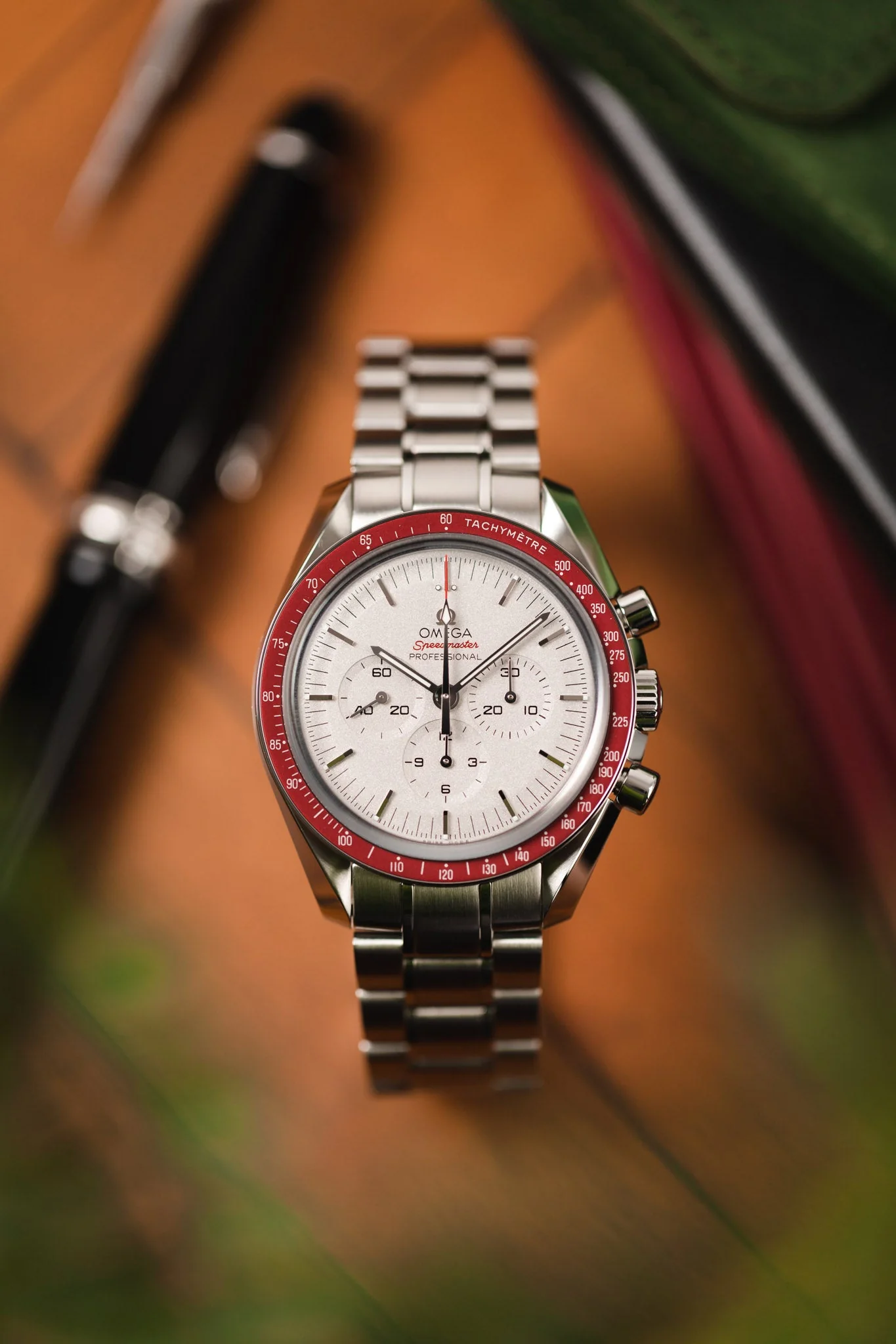 OMEGA Speedmaster Tokyo 2020 Rising Sun Watch - Image 8