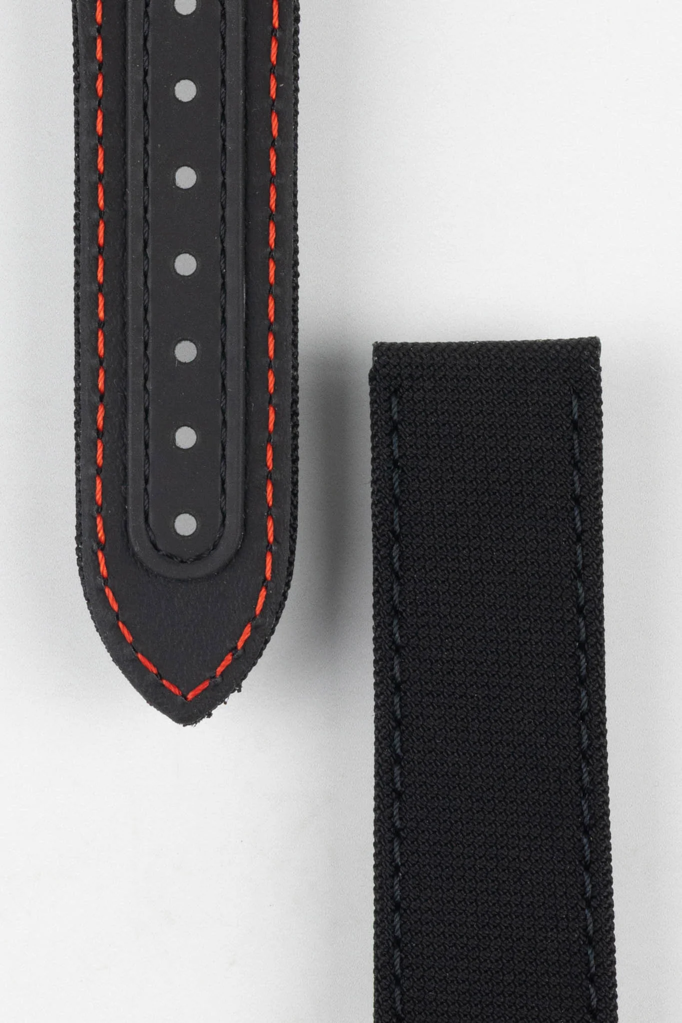 OMEGA 'Black Black' MoonWatch Black Deployment Nylon Watch Strap - Image 2