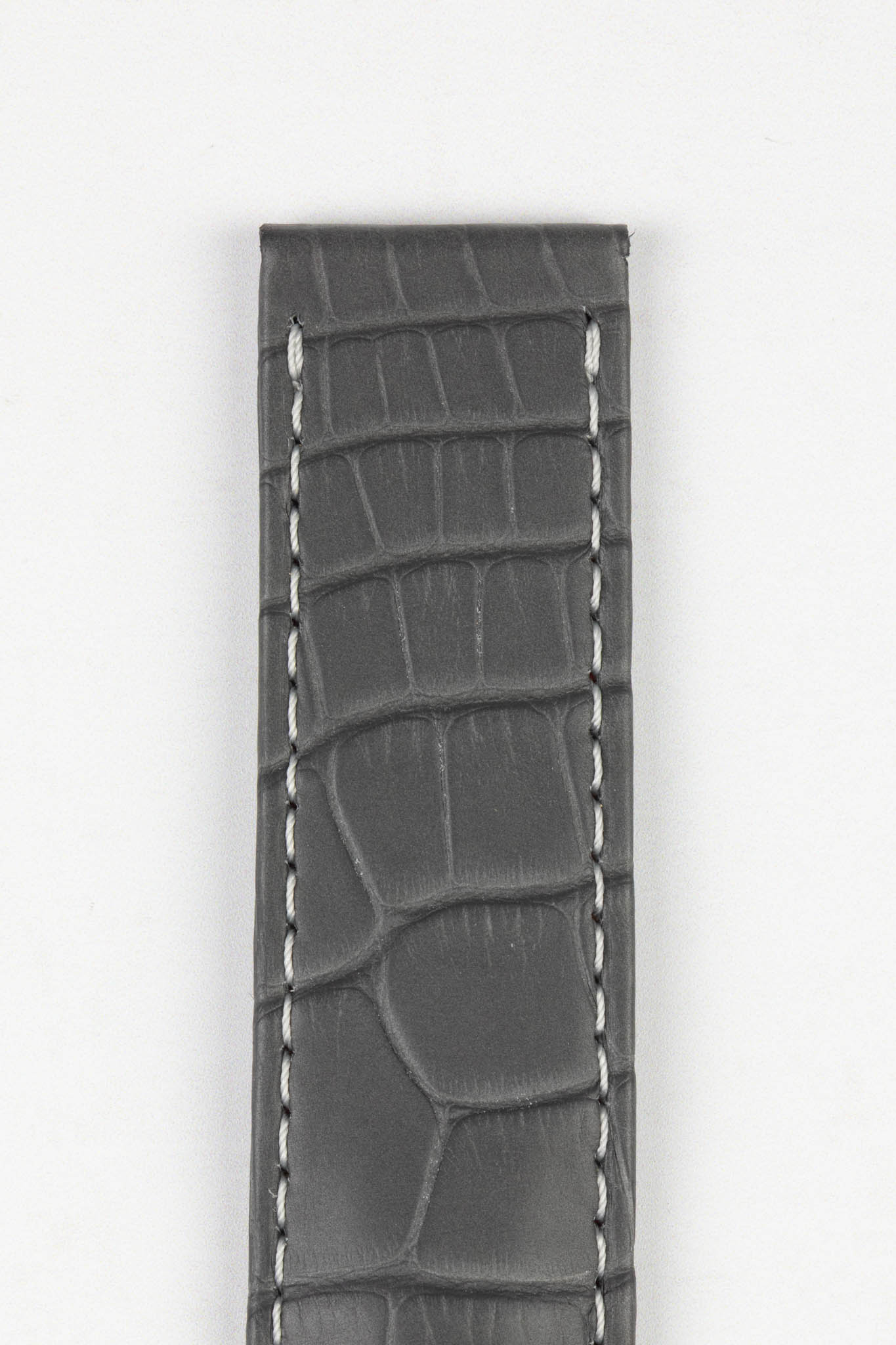 OMEGA CUZ009860 Speedmaster Alligator Watch Strap Tokyo 2020 Special in GREY - Image 3