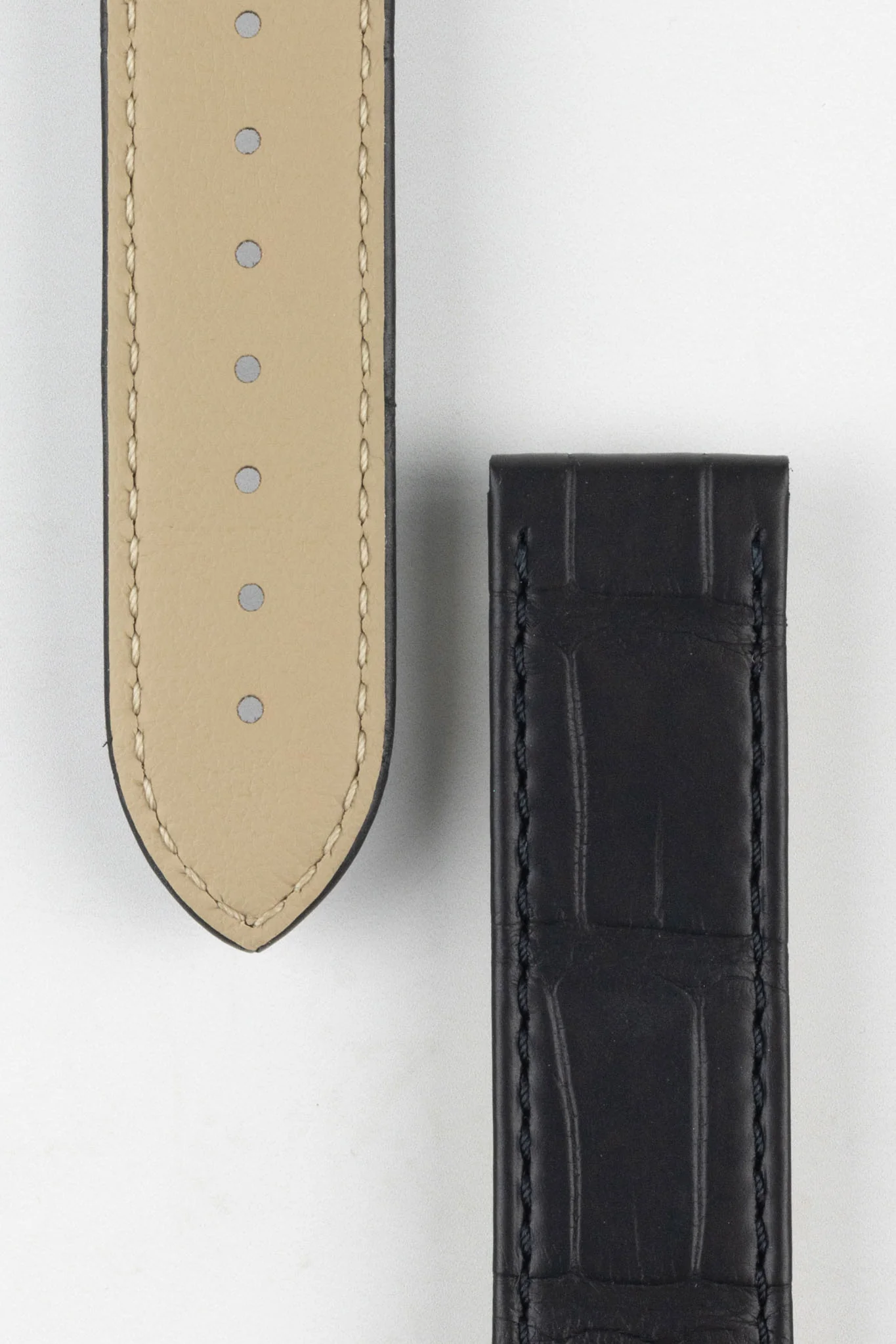 OMEGA CUZ013184 Aqua Terra Alligator Deployment Watch Strap in DARKEST GREEN - Image 2