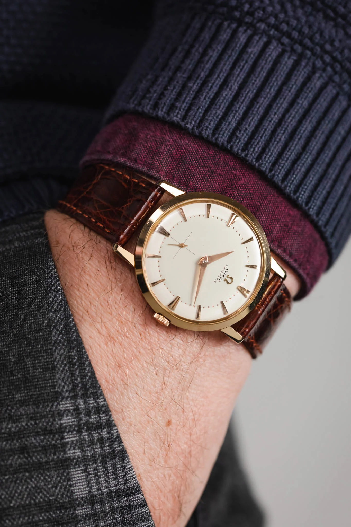 OMEGA De Ville Trésor 34mm - 18K Gold - Image 4