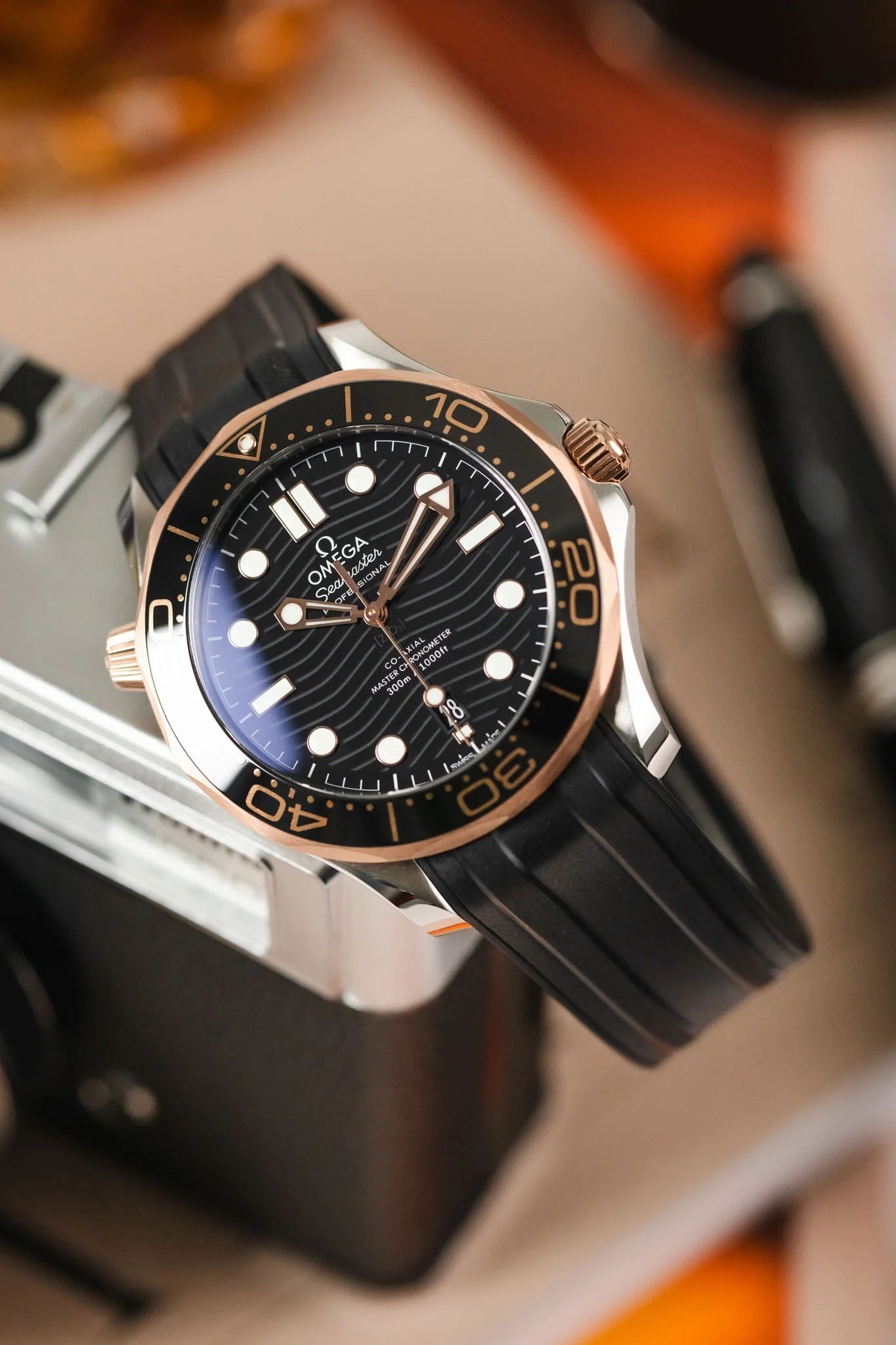 OMEGA Seamaster 300M 42mm Dive Watch - Black Dial - Image 4