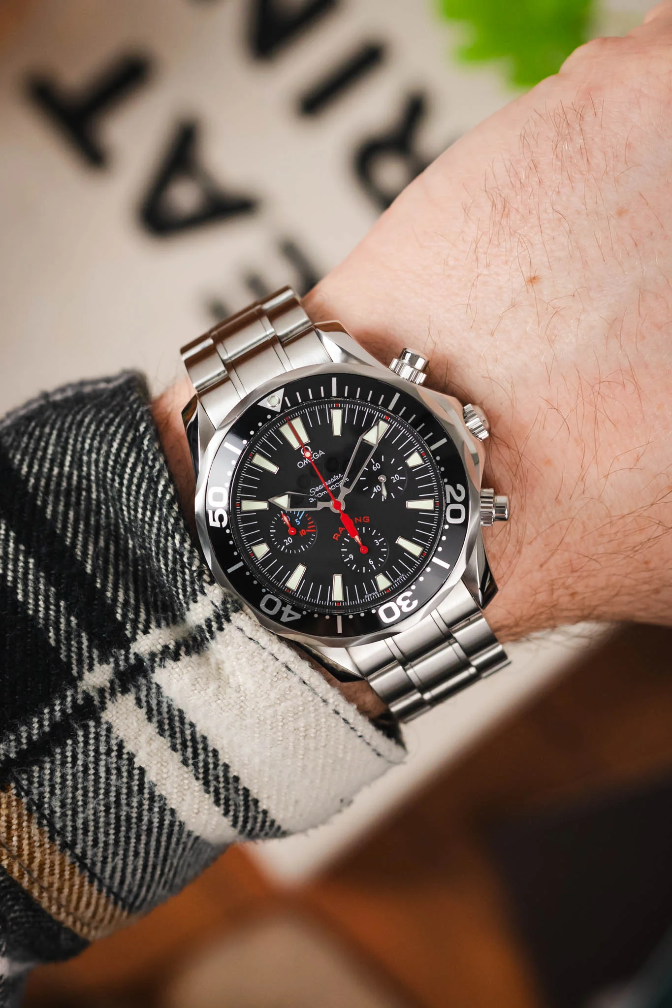 OMEGA Seamaster Chrono Regatta Racing 44mm - Black Dial - Image 2