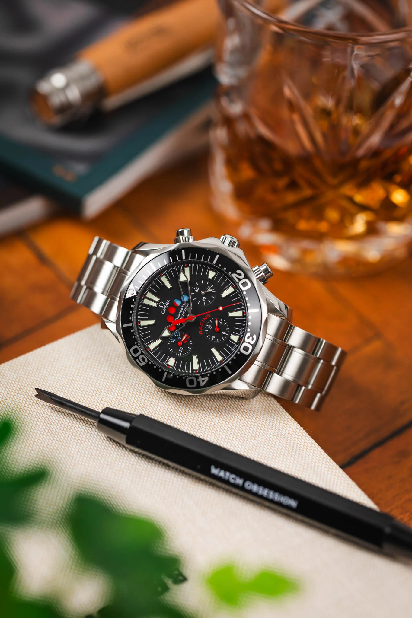 OMEGA Seamaster Chrono Regatta Racing 44mm - Black Dial - Image 4