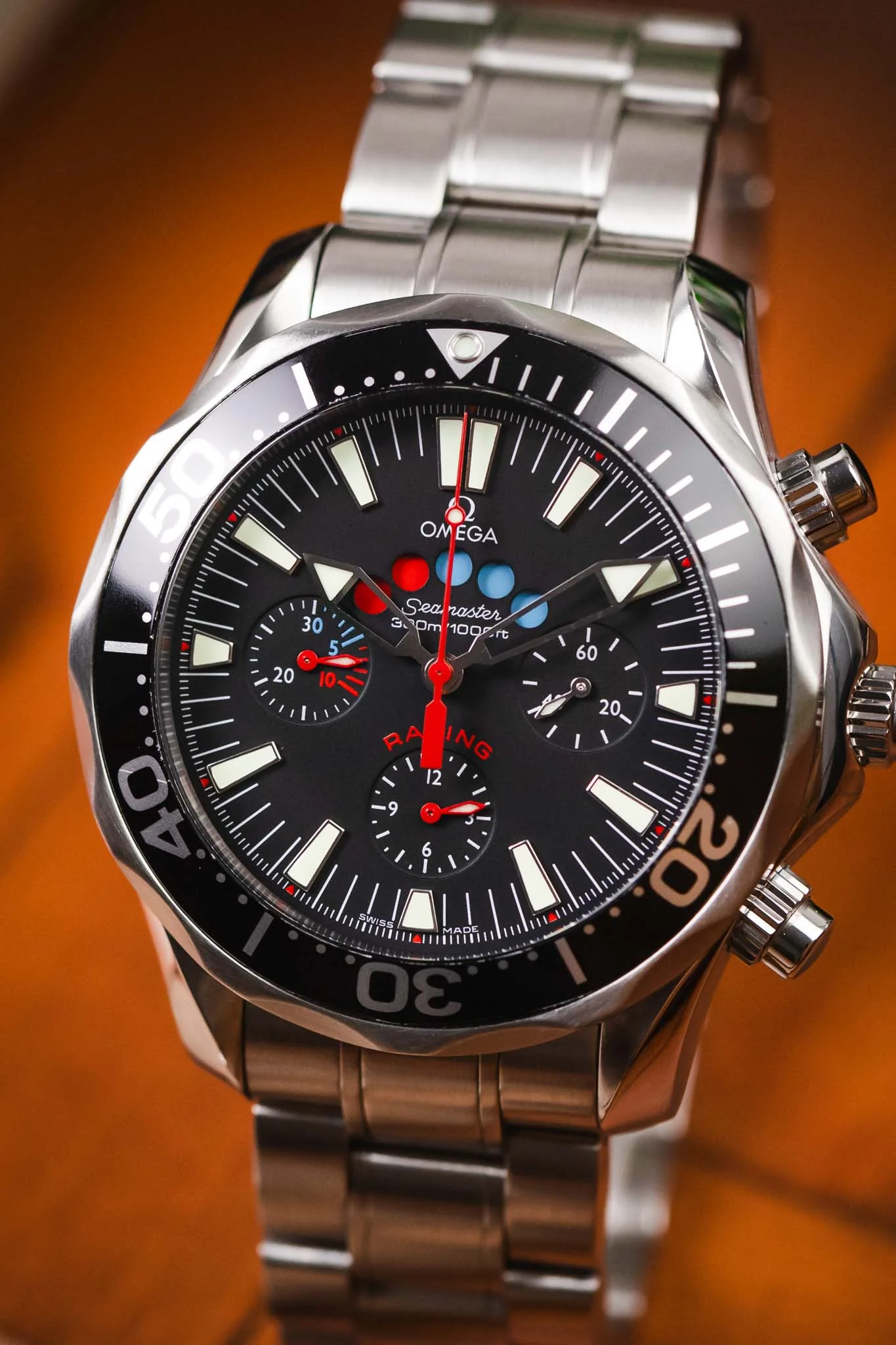 OMEGA Seamaster Chrono Regatta Racing 44mm - Black Dial - Image 6