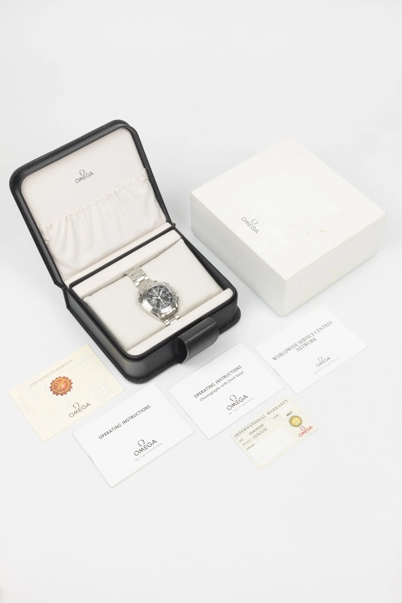 OMEGA Speedmaster Split-Seconds Chrono Carbon Dial -  42.25mm - Image 9