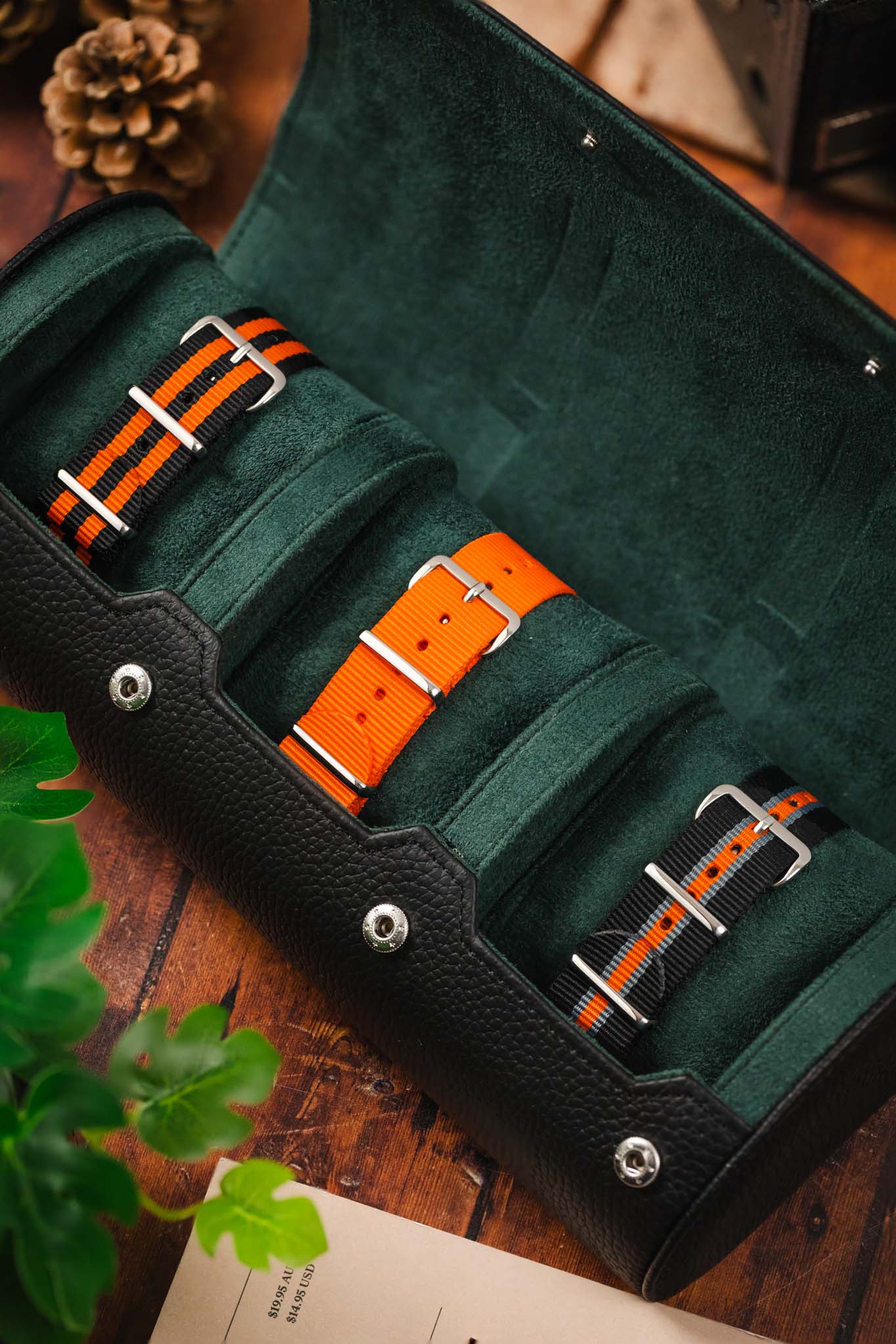 Orange Nylon Watch Strap Bundle - Image 2