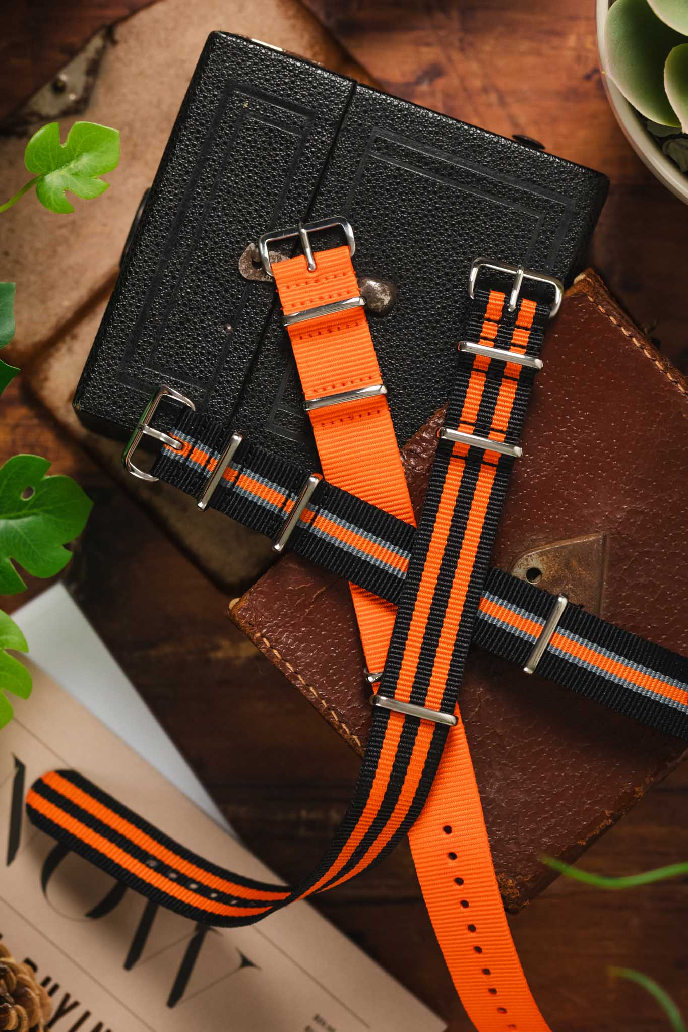 Orange Nylon Watch Strap Bundle - Image 3