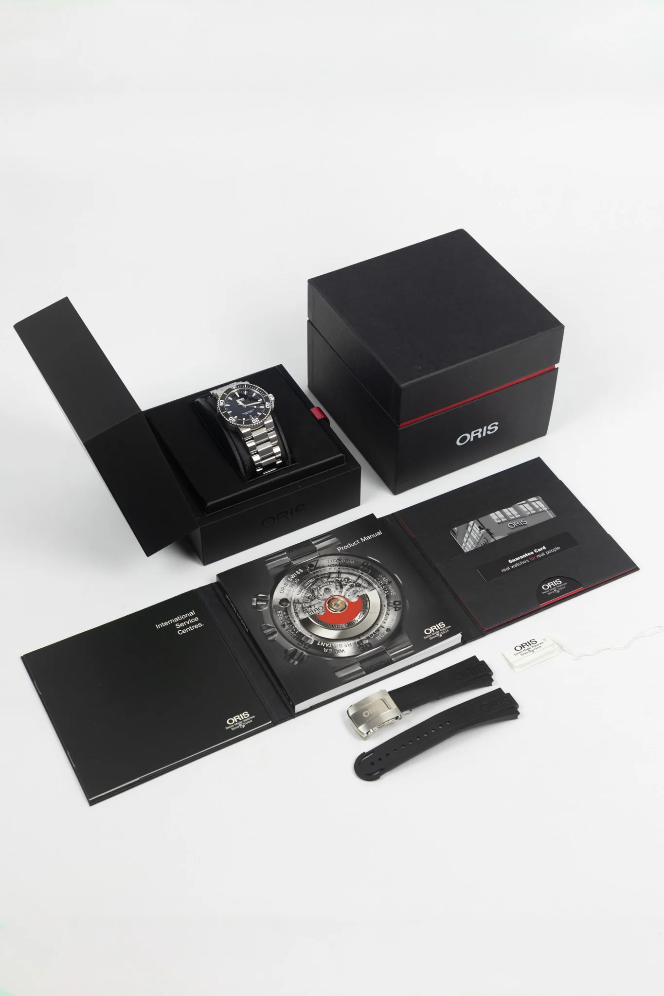 ORIS Aquis Date Dive Watch - Black Dial - Image 10