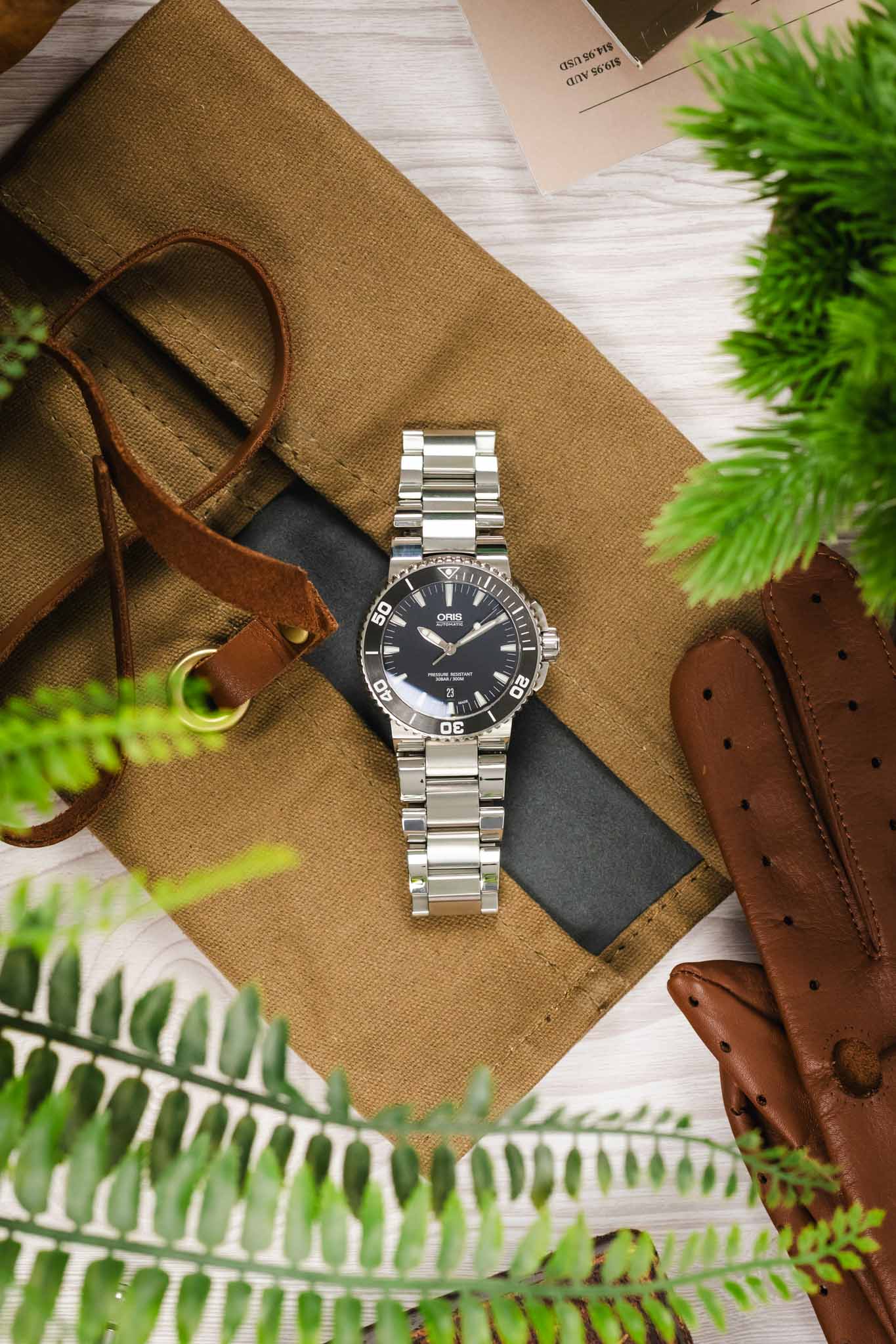 ORIS Aquis Date Dive Watch - Black Dial - Image 8