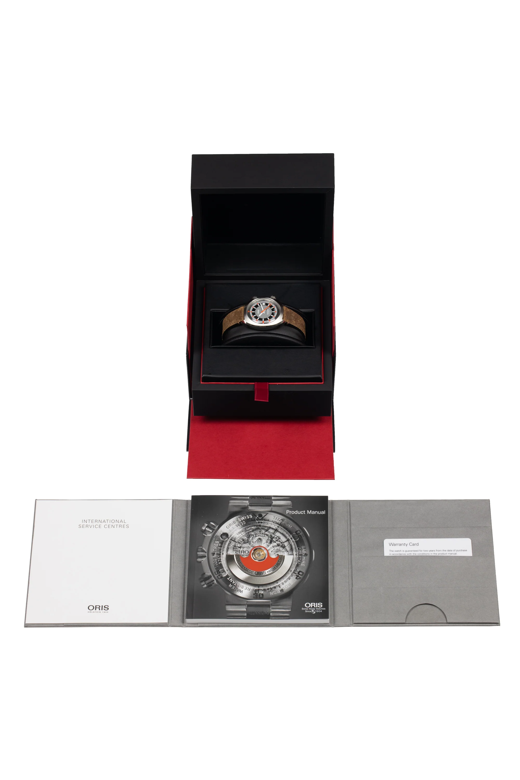 ORIS Chronoris Date 39mm Automatic Watch - 0173377374053-0751943 - Grey Dial - Image 10