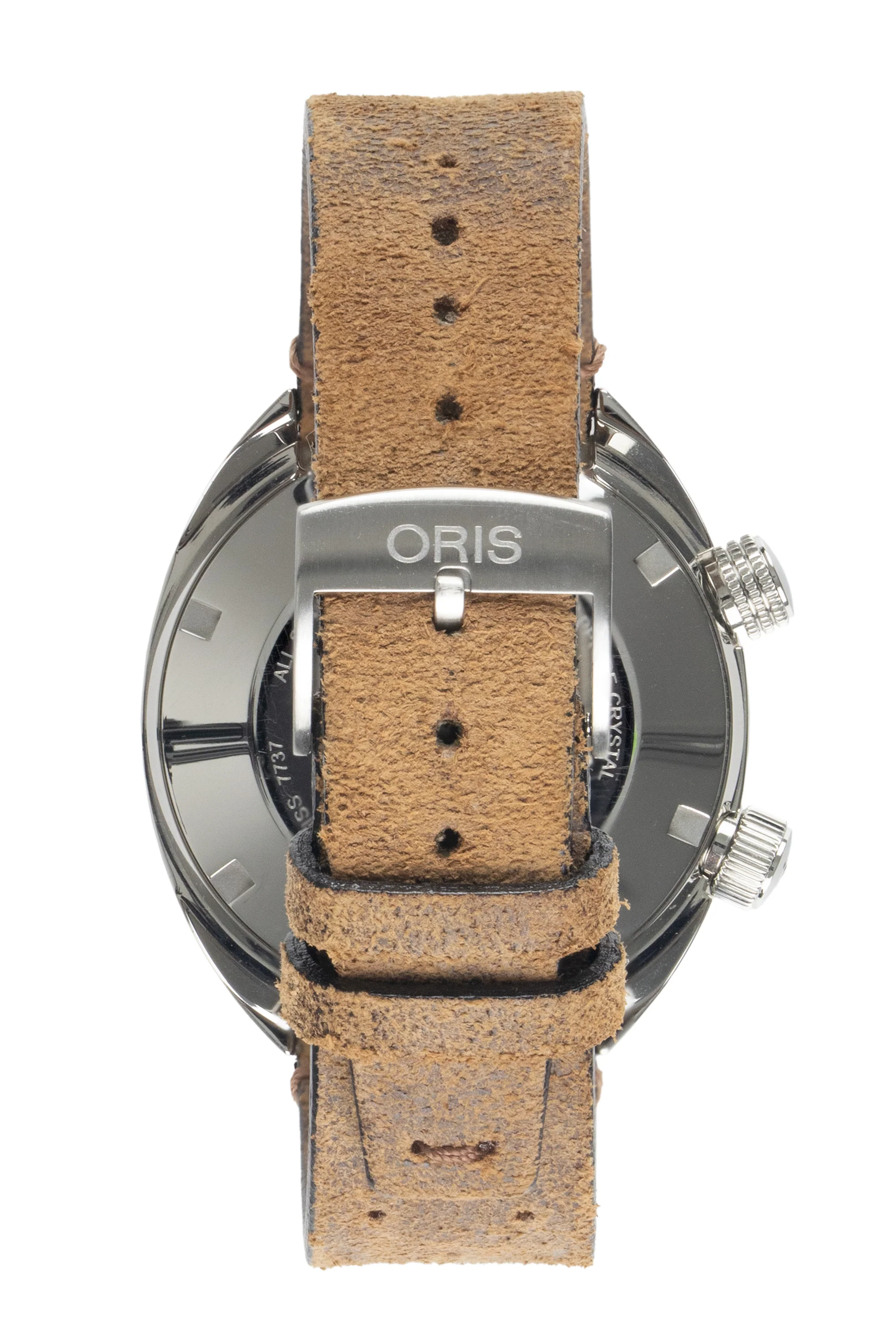 ORIS Chronoris Date 39mm Automatic Watch - 0173377374053-0751943 - Grey Dial - Image 6