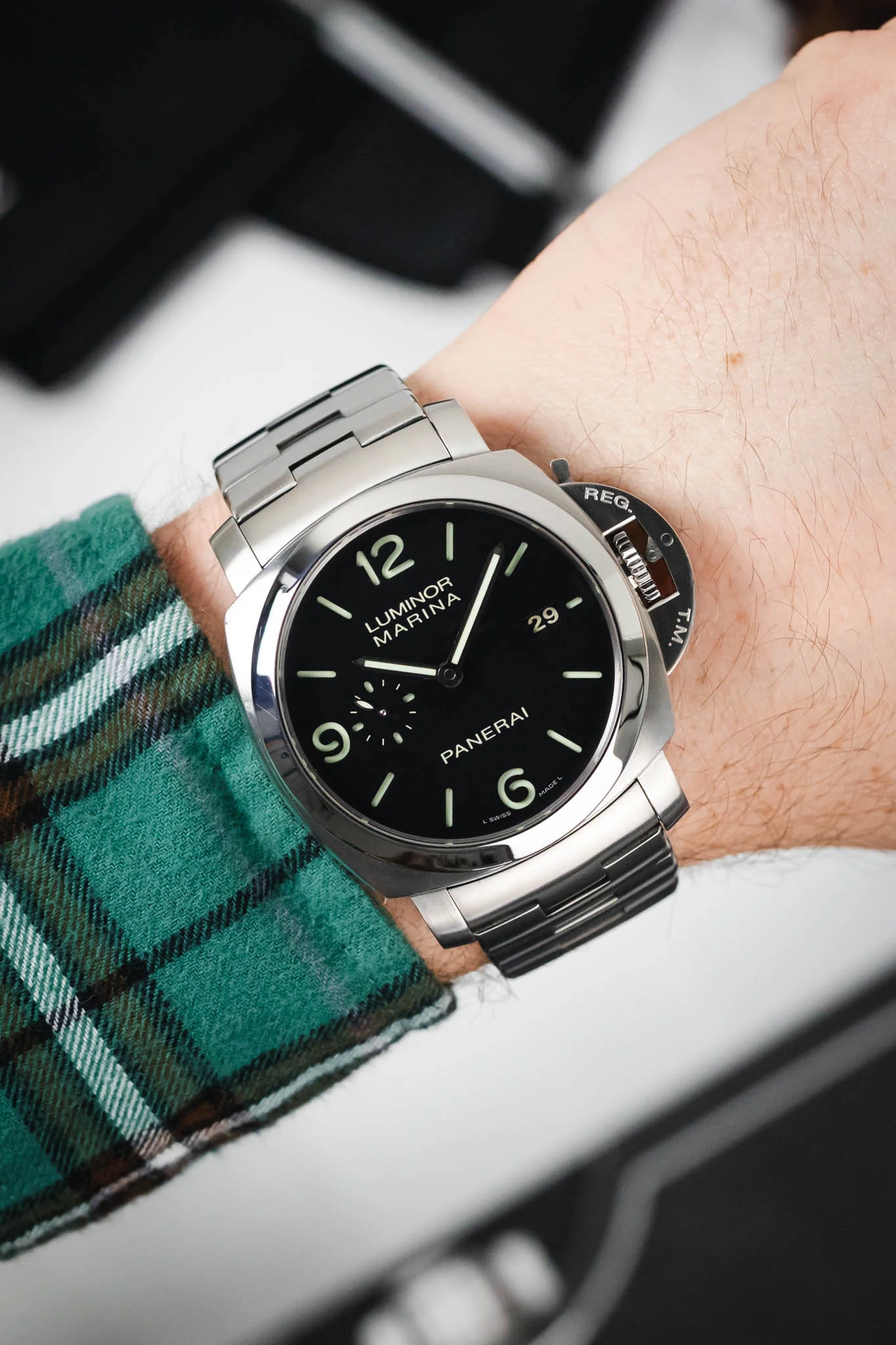 PANERAI Luminor Marina 1950 44mm - Black Dial - Image 2
