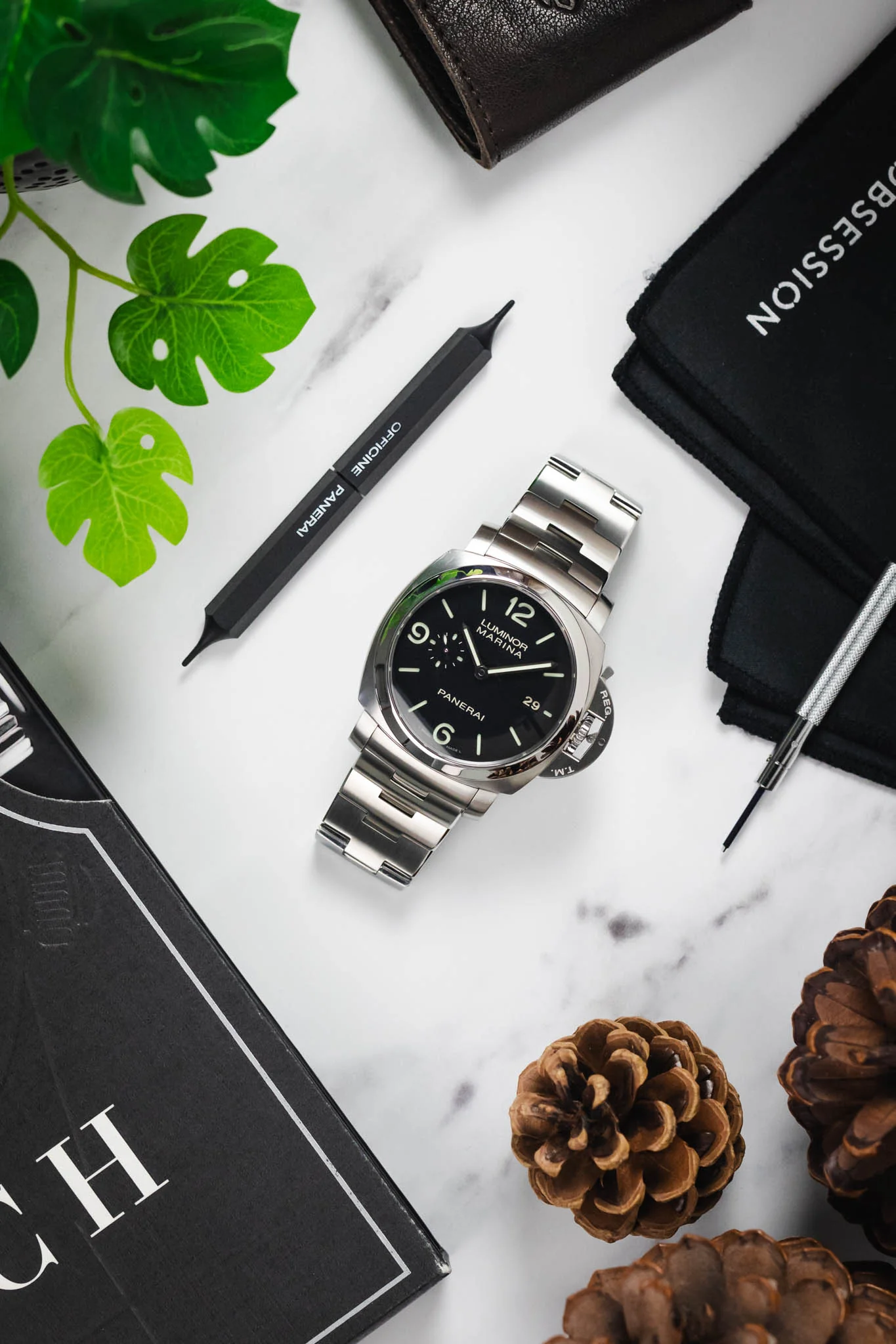 PANERAI Luminor Marina 1950 44mm - Black Dial - Image 8
