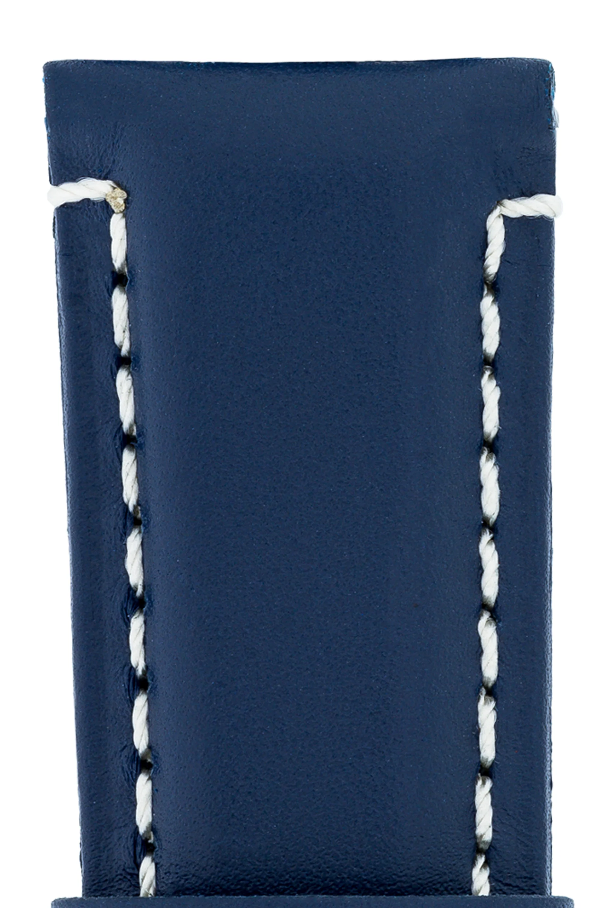 Panerai-Style Calf Leather Deployment Watch Strap in BLUE - Image 2