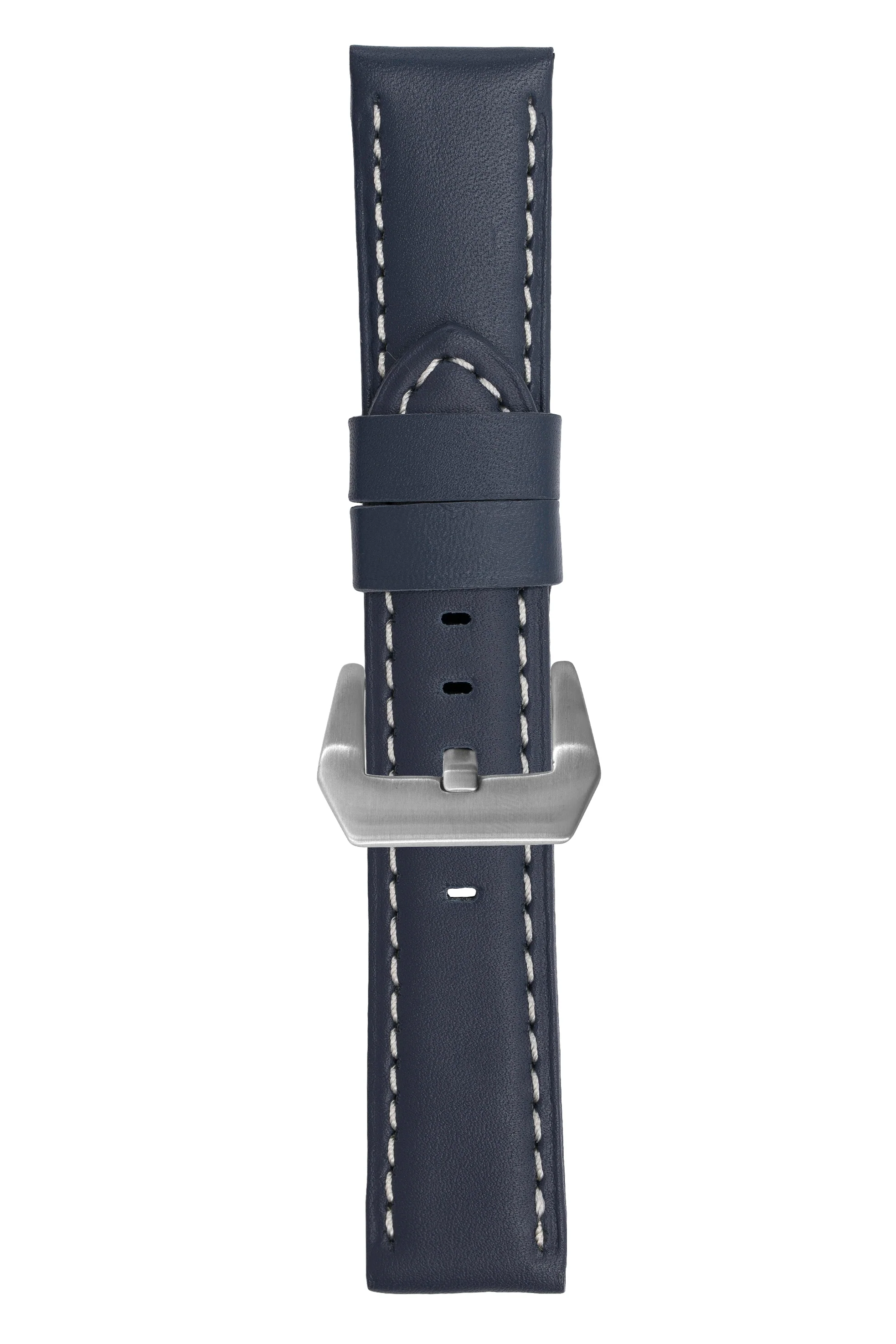 Panerai-Style Calf Leather Watch Strap in BLUE - Image 10