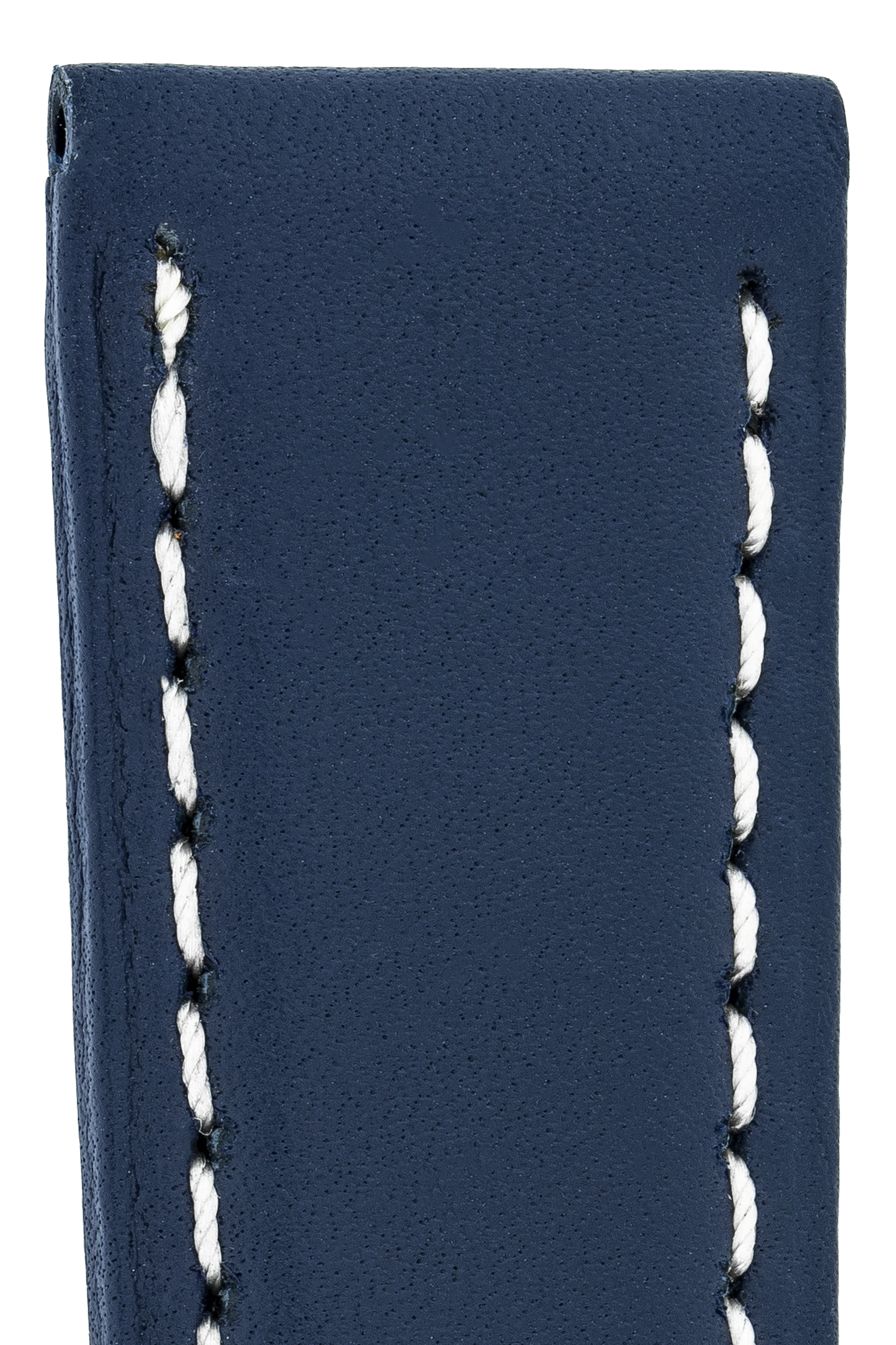 Panerai-Style Calf Leather Watch Strap in BLUE - Image 2