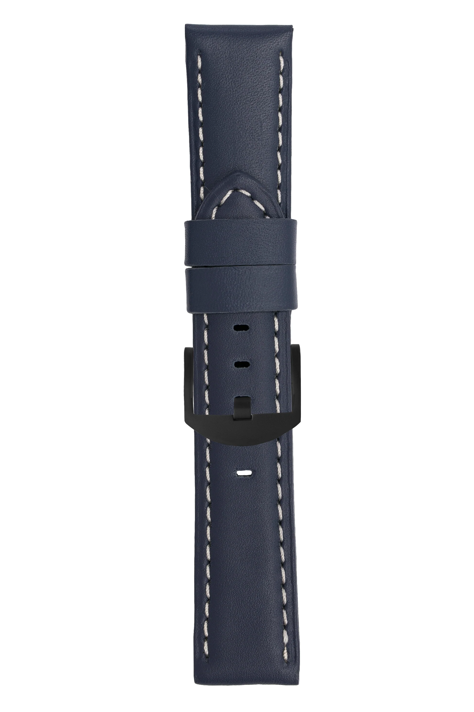 Panerai-Style Calf Leather Watch Strap in BLUE - Image 7