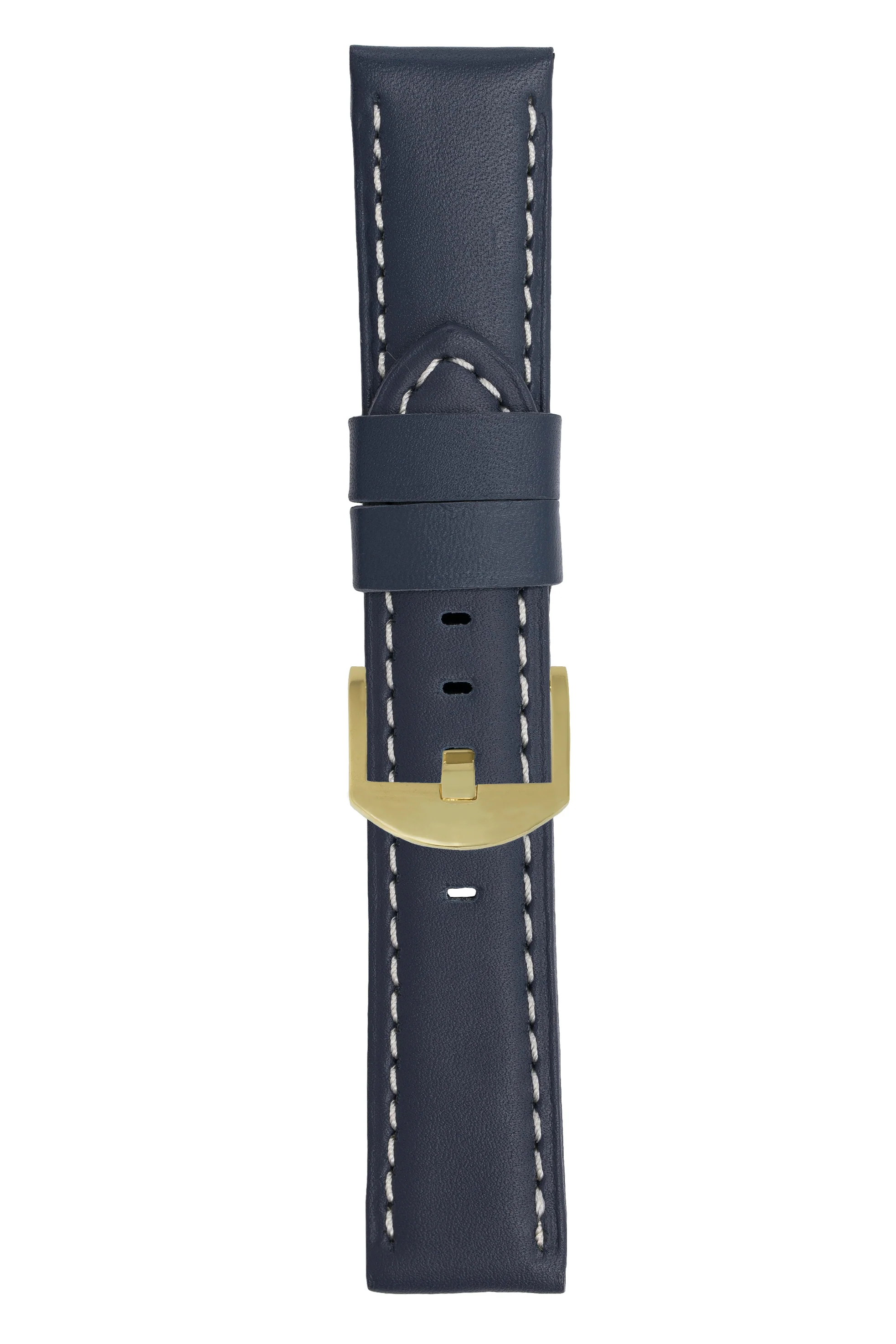 Panerai-Style Calf Leather Watch Strap in BLUE - Image 8