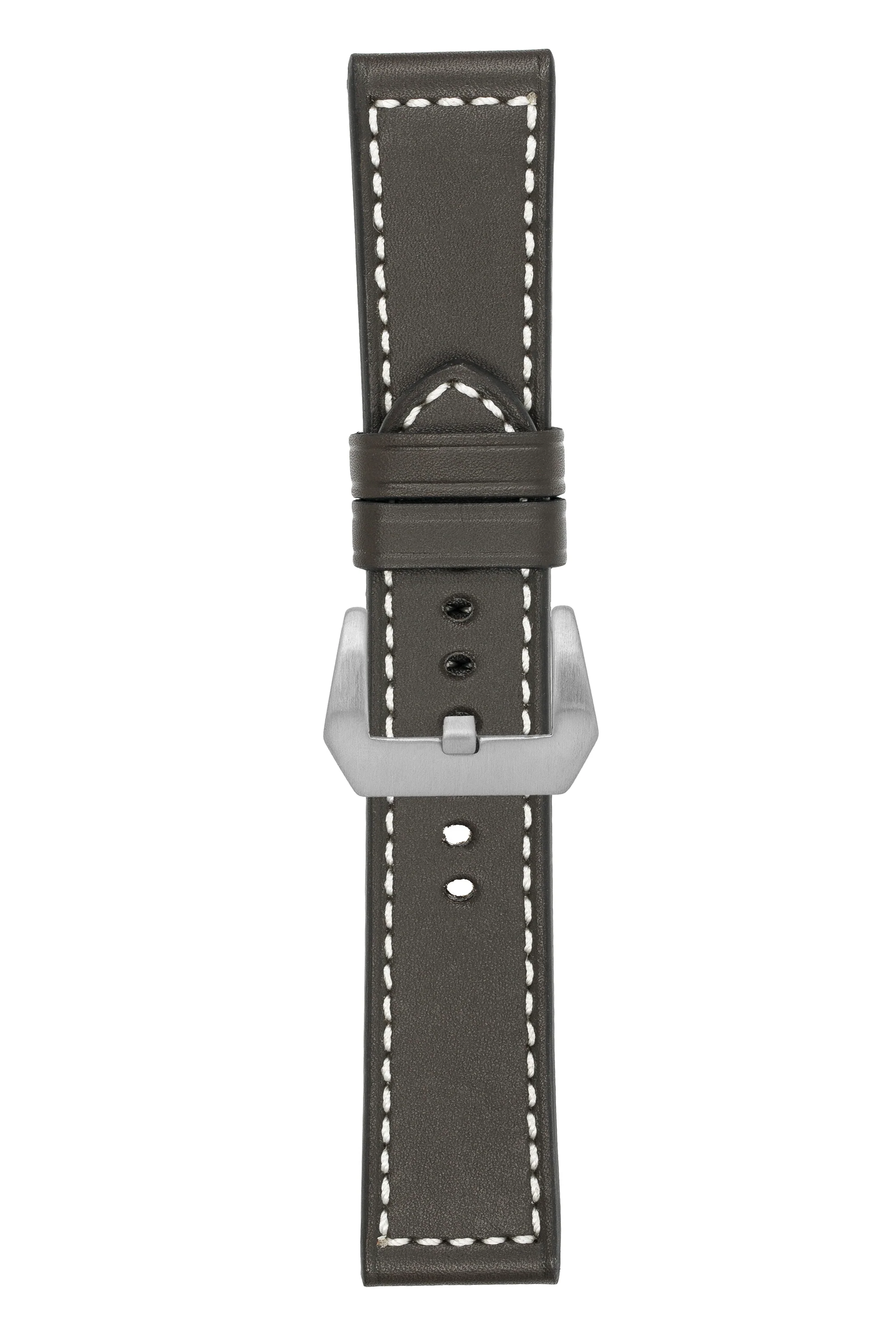 Panerai-Style Marino Leather Watch Strap in BROWN - Image 10