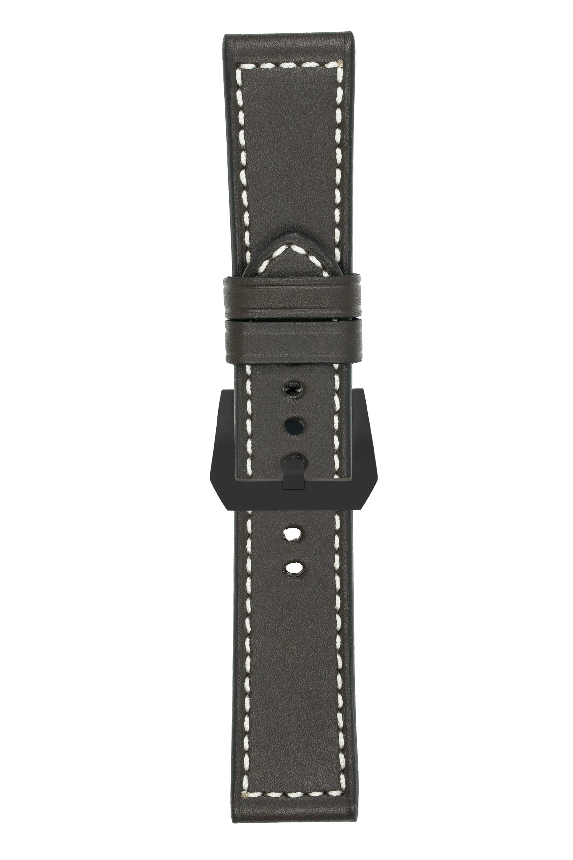 Panerai-Style Marino Leather Watch Strap in BROWN - Image 11