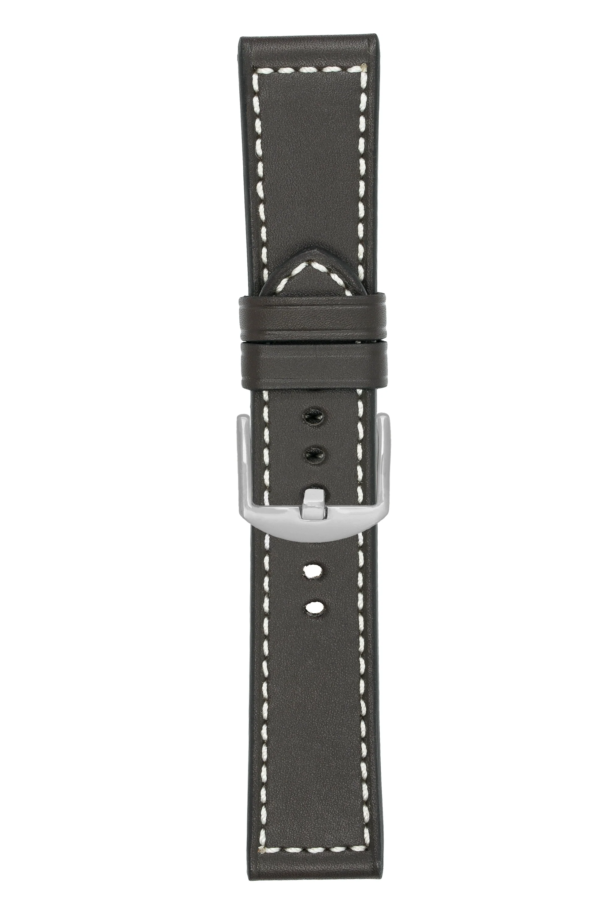 Panerai-Style Marino Leather Watch Strap in BROWN - Image 5