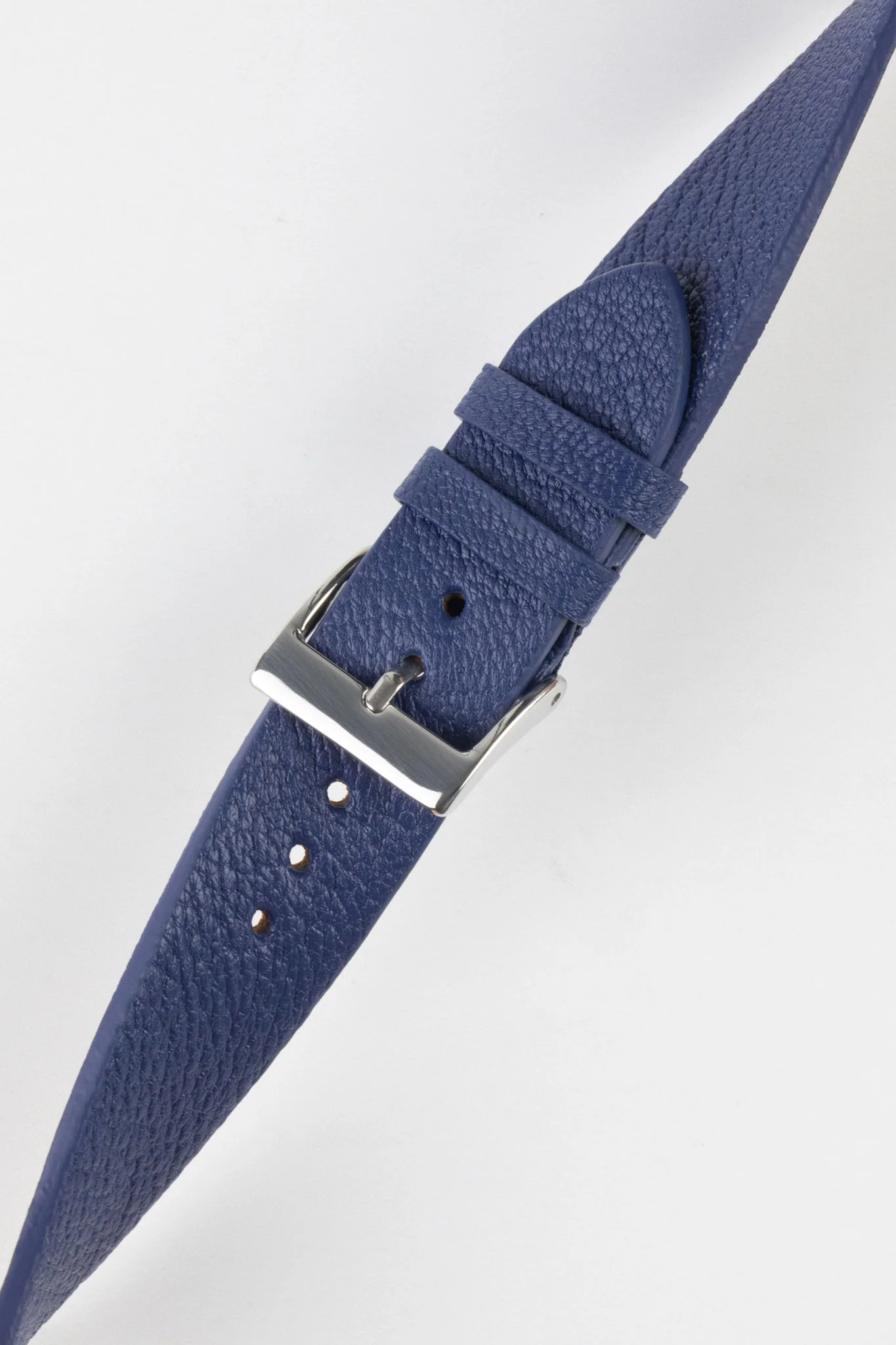 Pebro BILLY Genuine Goatskin Leather Watch Strap in NAVY BLUE - Image 4