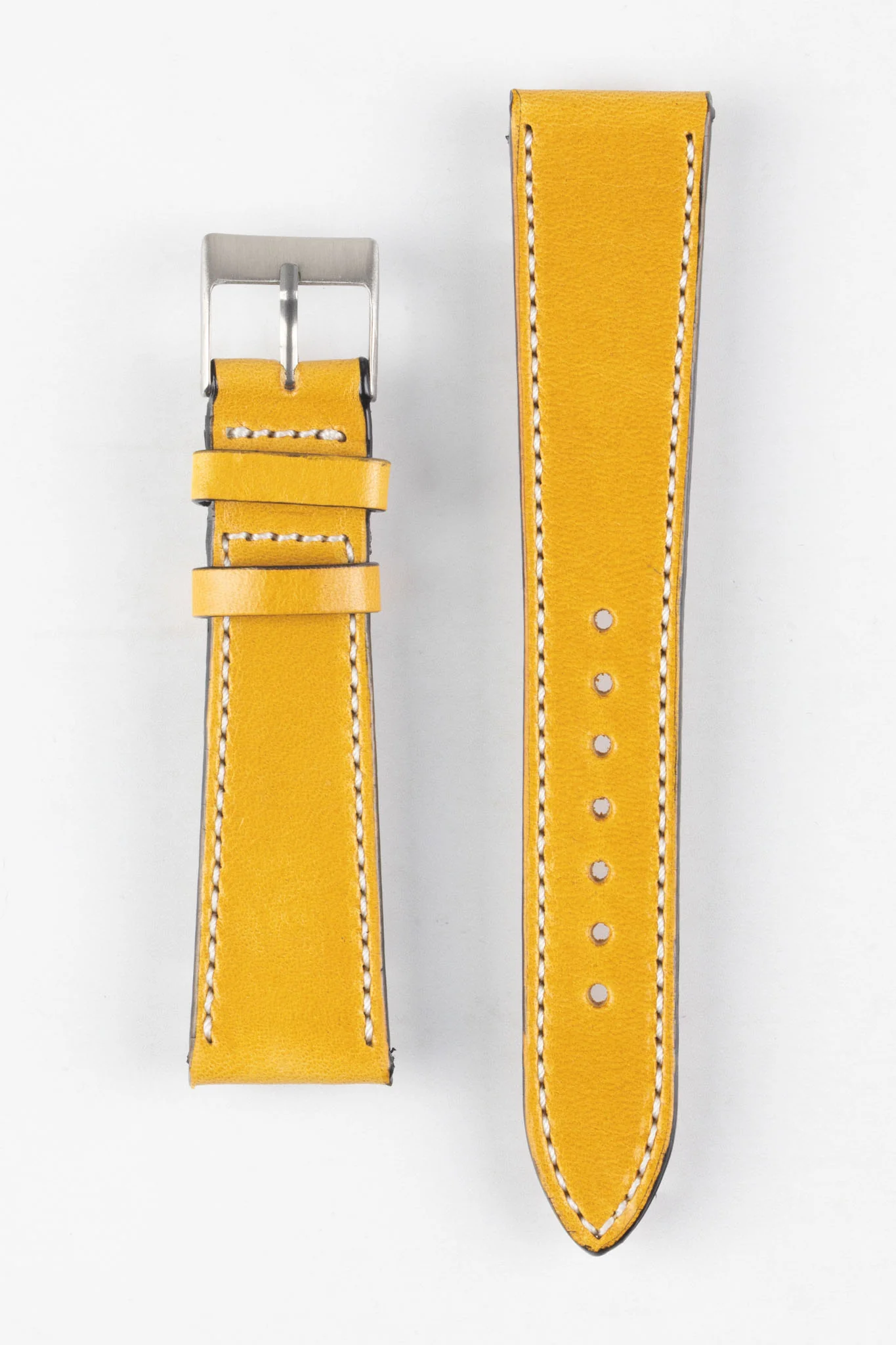Pebro VIBRANT Genuine Leather Watch Strap in HONEY - Image 8