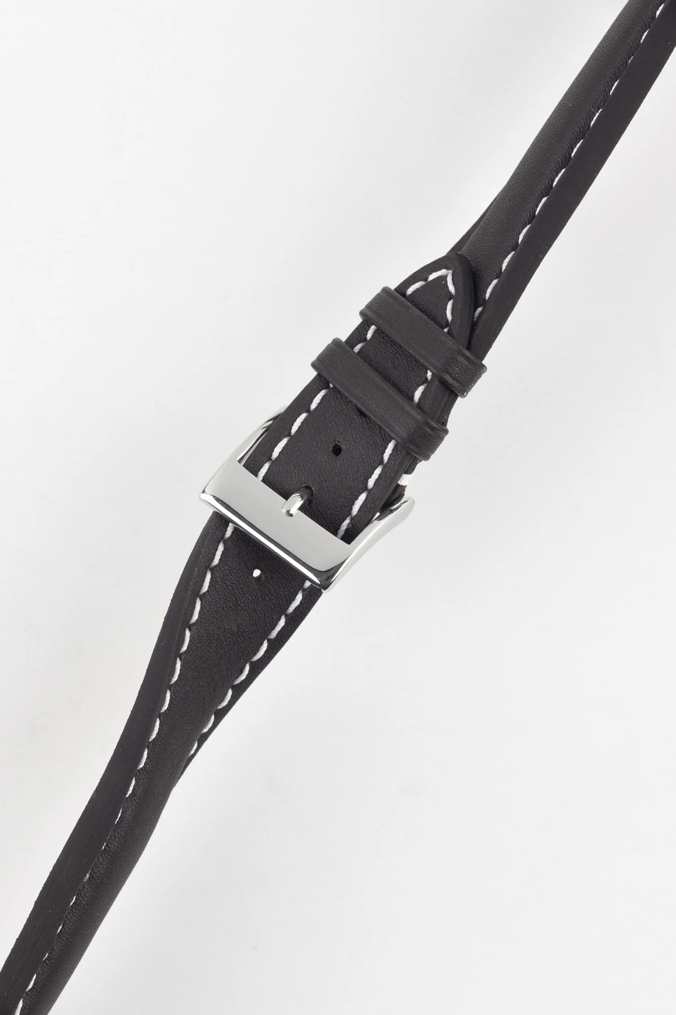 Polaris Padded Baranil Watch Strap in Brown - Image 5